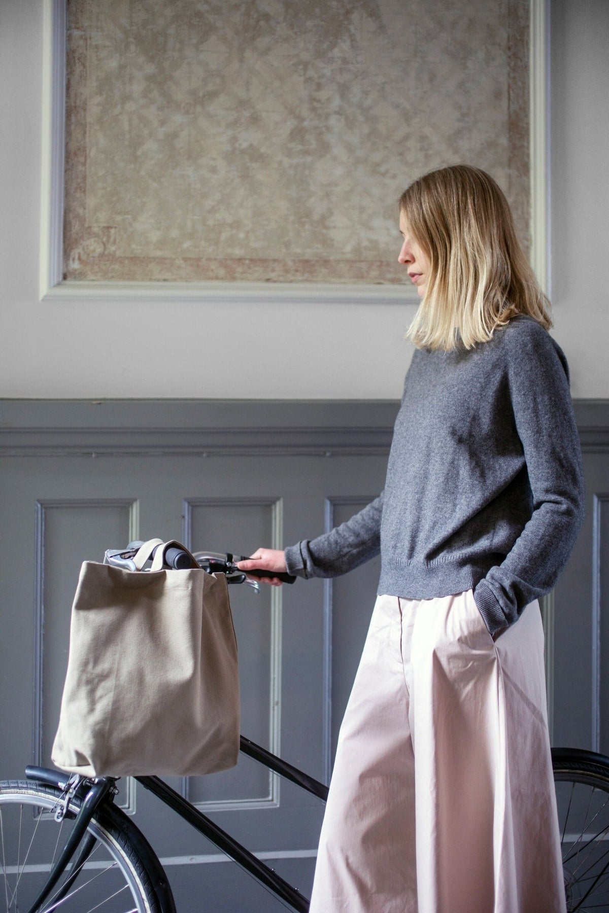 Tote bags og indkøbsnet i økologisk bomuld