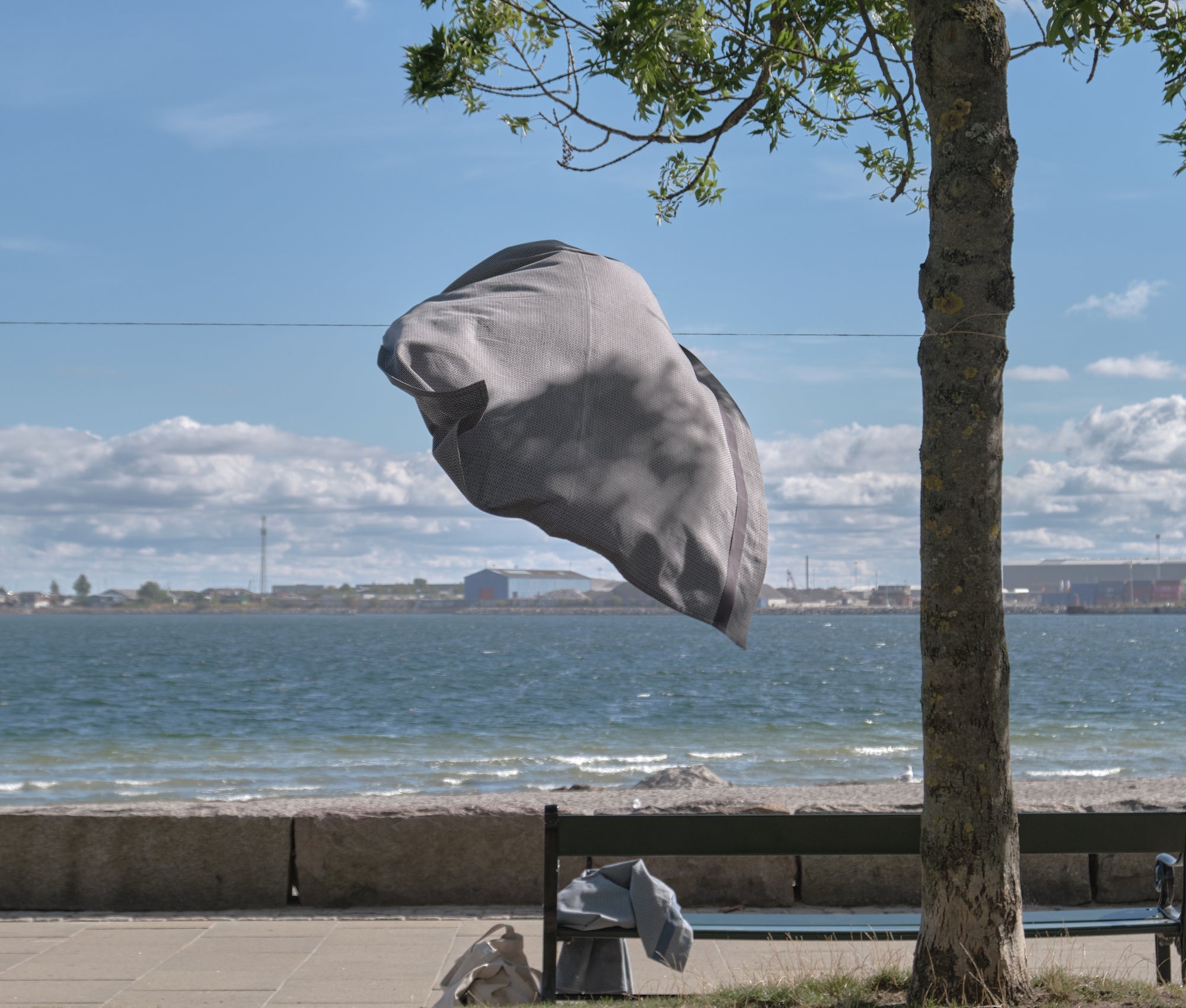 Kitchen towel pale rose