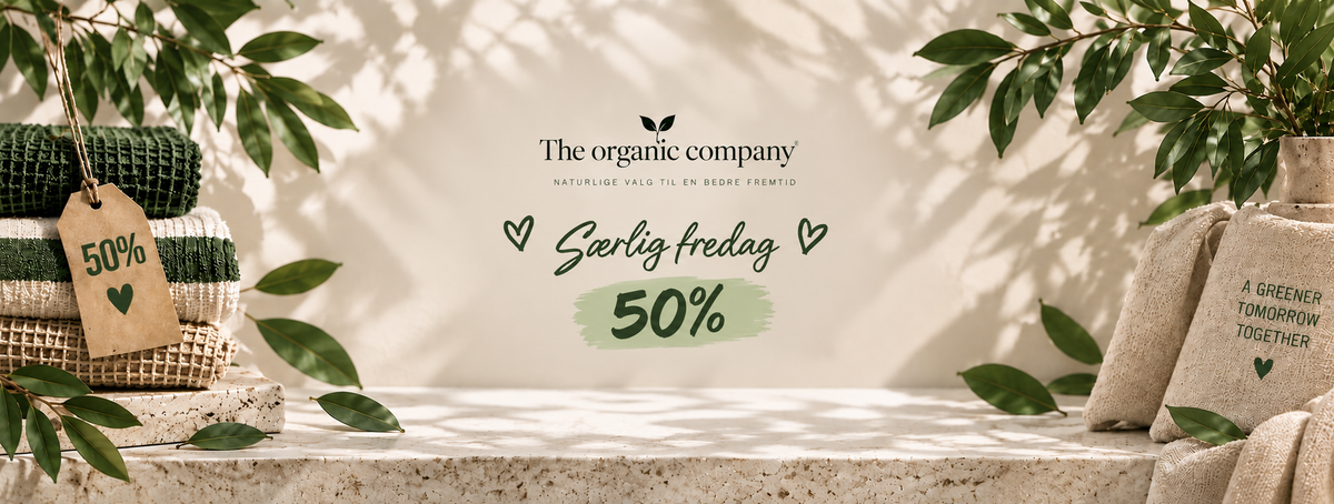 Særlig fredag-tilbud hos The Organic Company