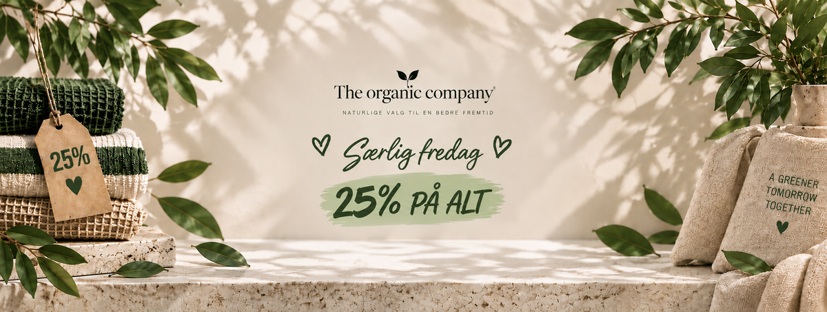Særlig fredag-tilbud hos The Organic Company
