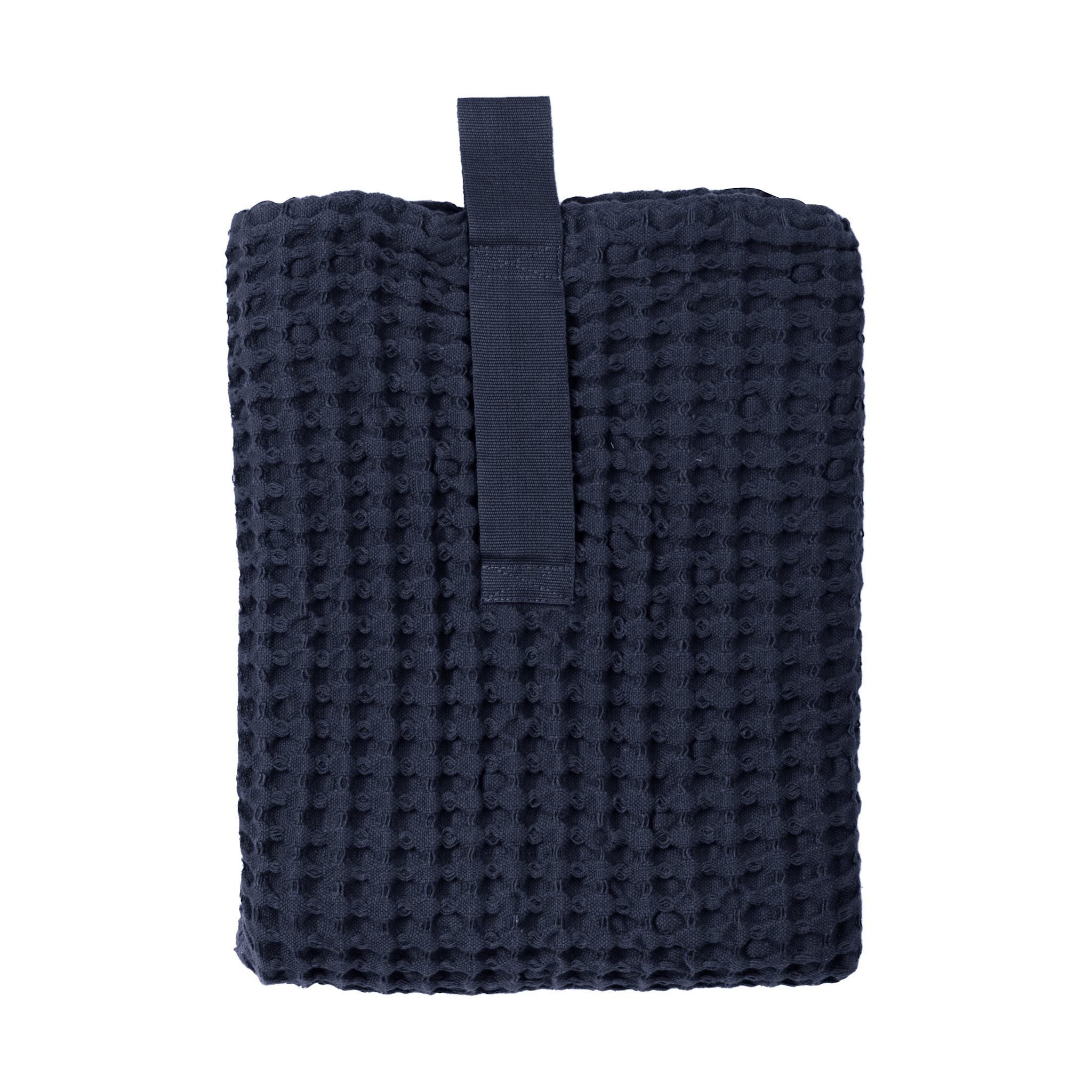 Big Waffle Bath Mat - 500 Dark blue
