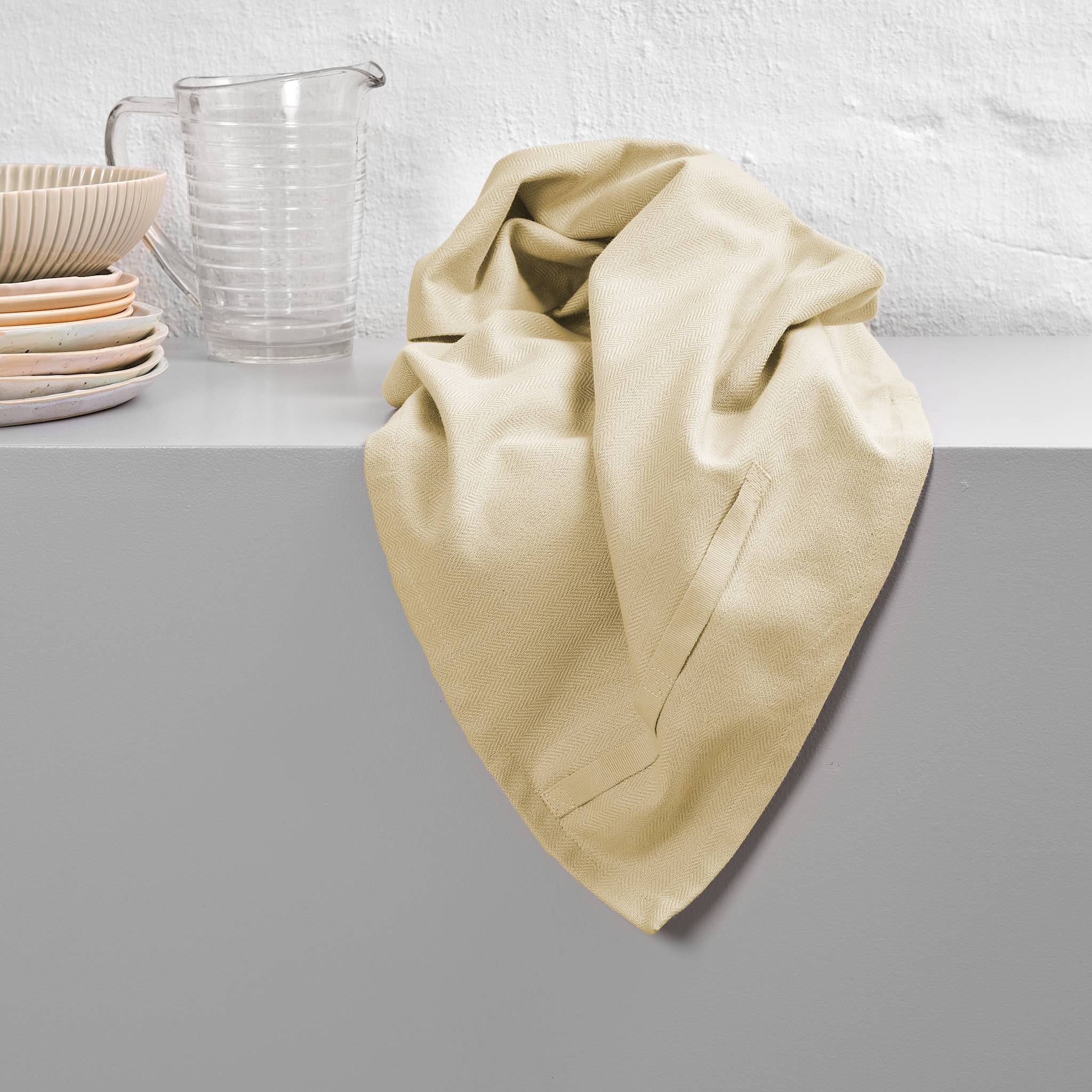 Viskestykke - 218 Pale honey