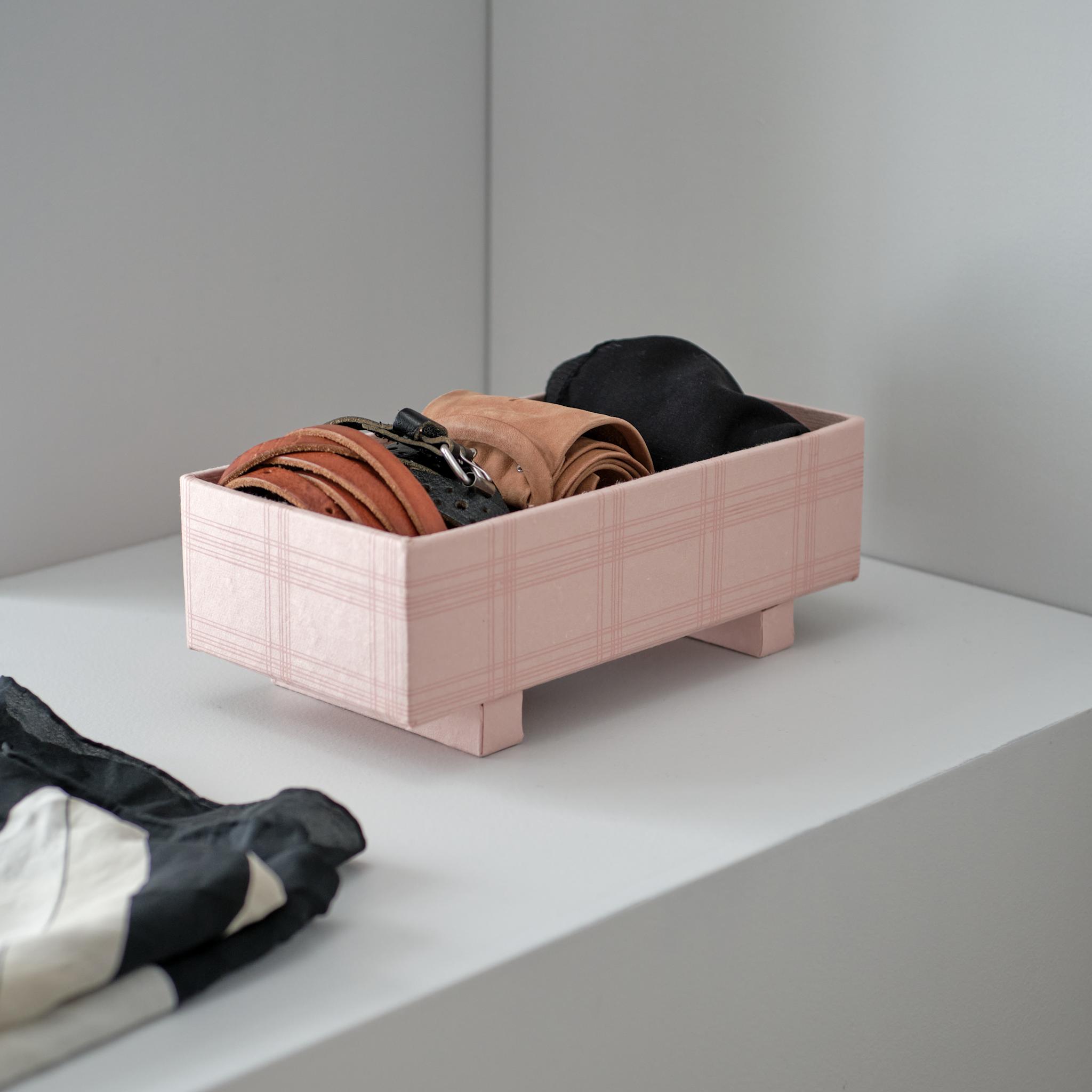 TRAY BOX SMALL GYO - 331 Pale rose