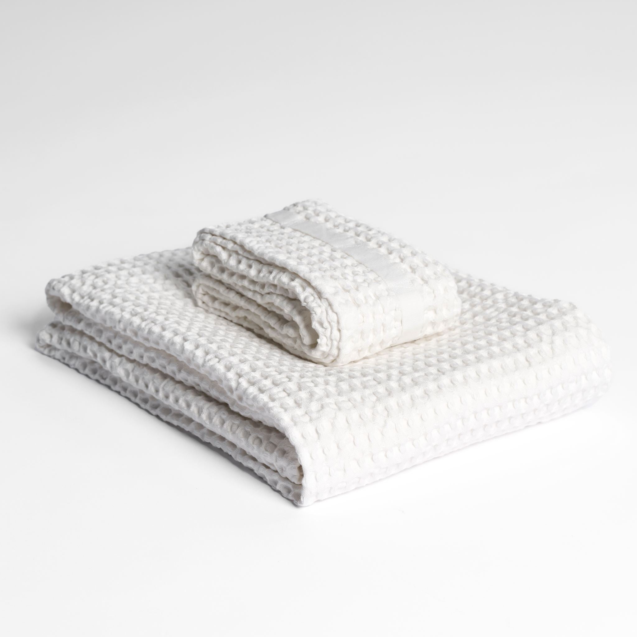 Big Waffle Gift Set - 200 Natural white