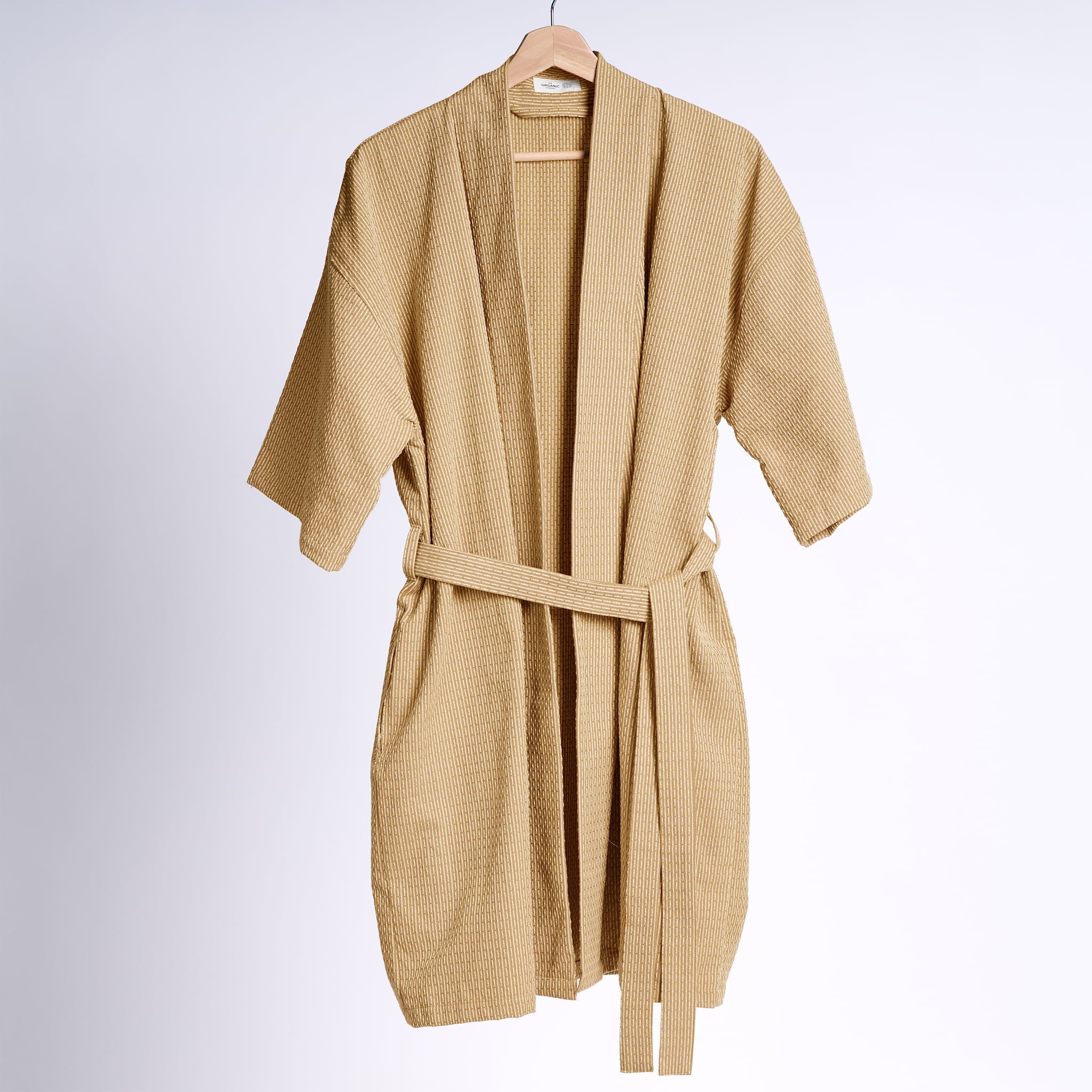 Wellness Bathrobe - 216 Khaki stone