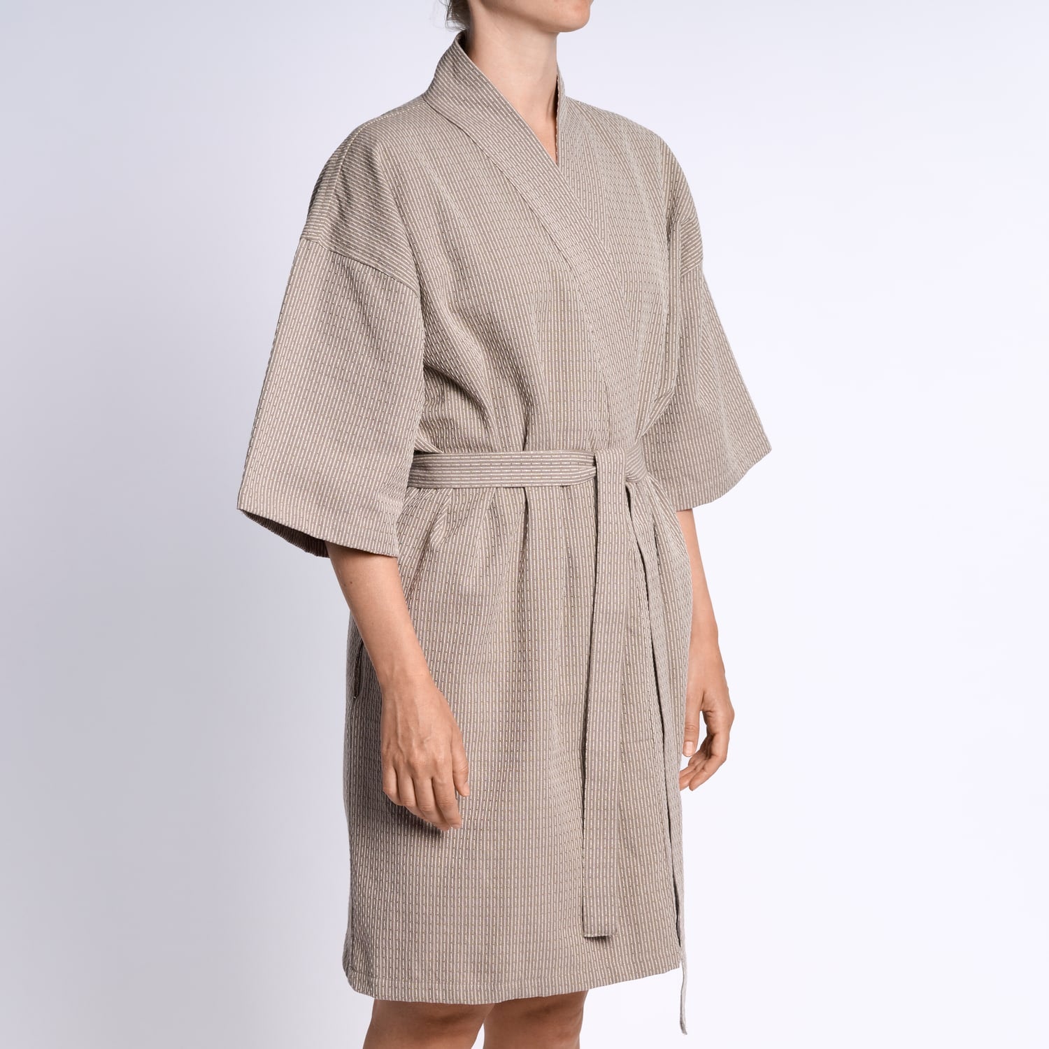 Wellness Badekåbe - Ler / Lys Beige