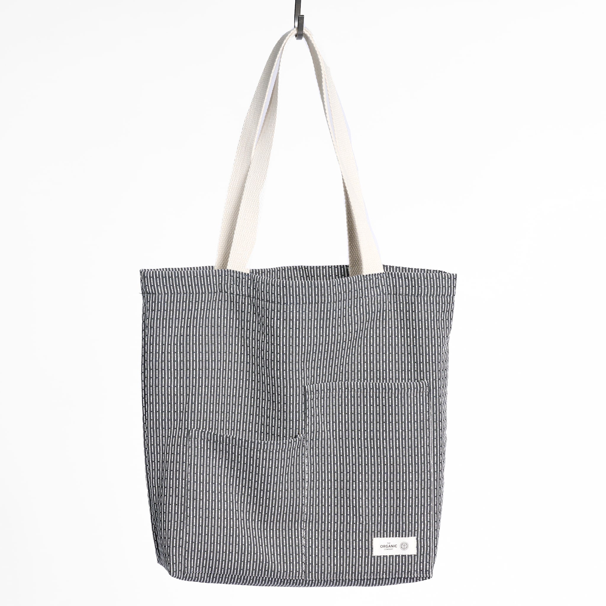 Piqué Tote Bag - Evening Grey