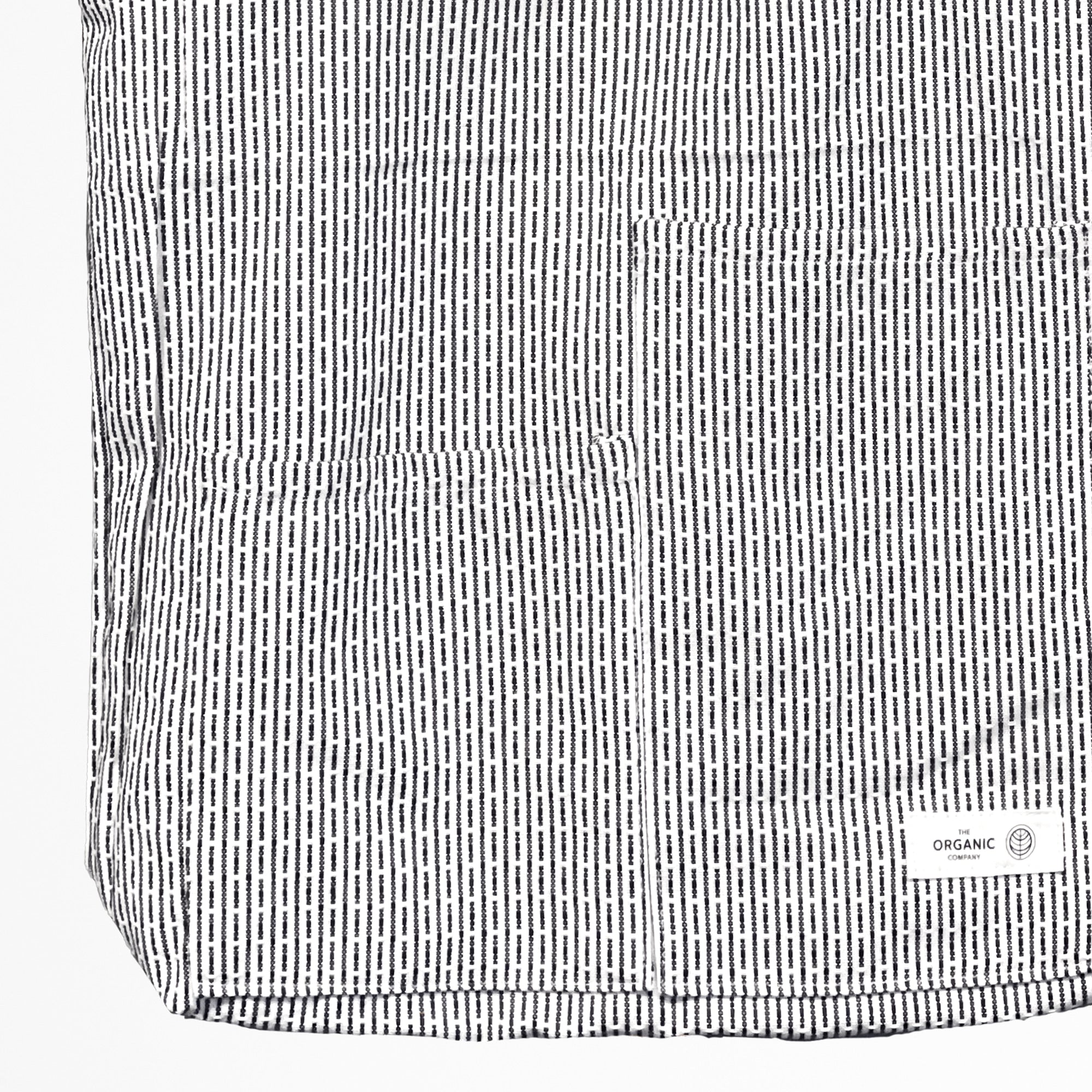 Piqué skulder taske - Morning Grey