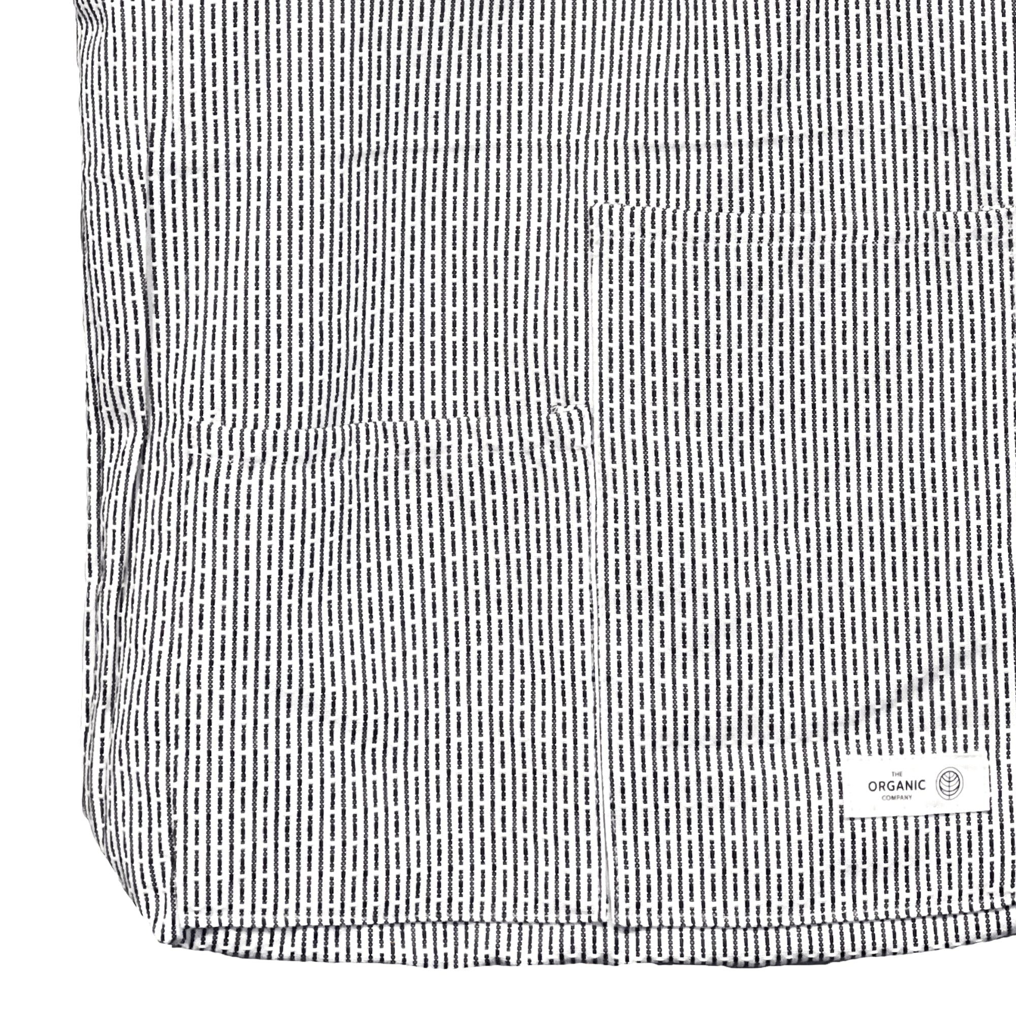 Piqué skulder taske - Morning Grey