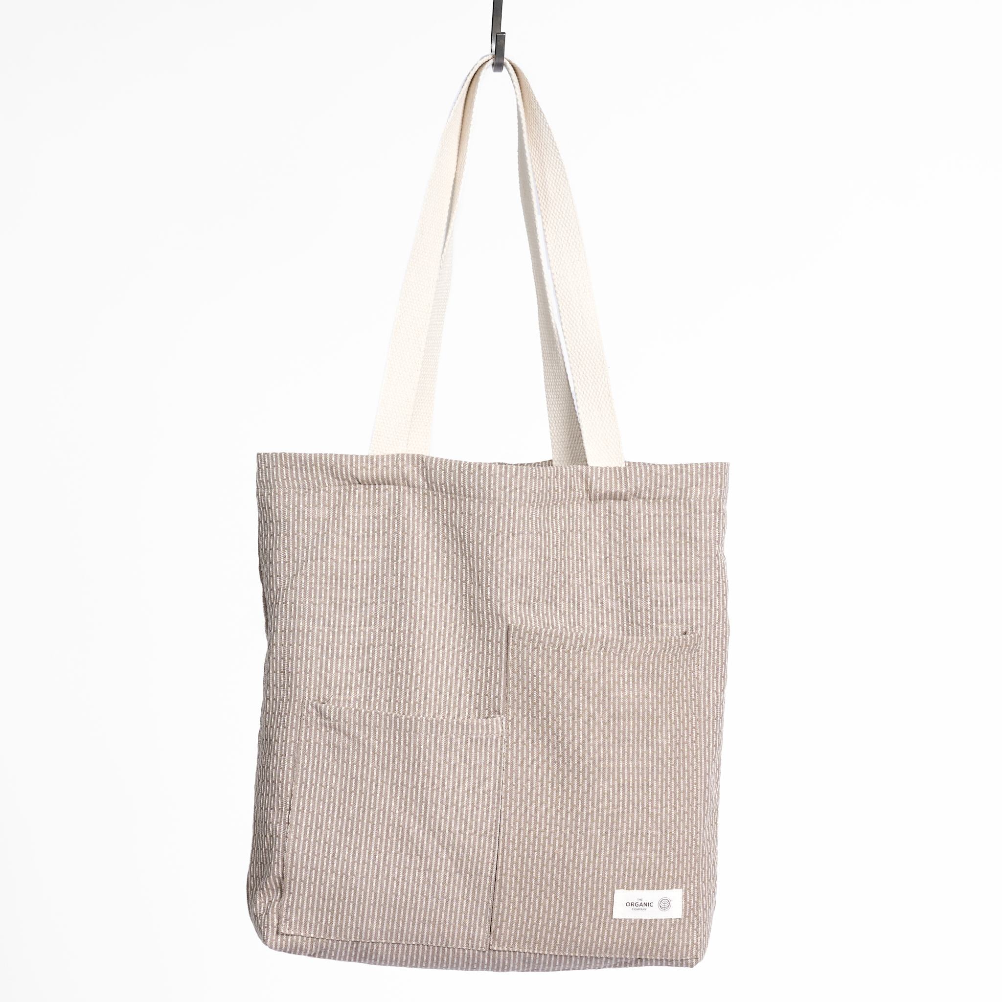 Piqué Tote Bag - Ler / Lys Beige