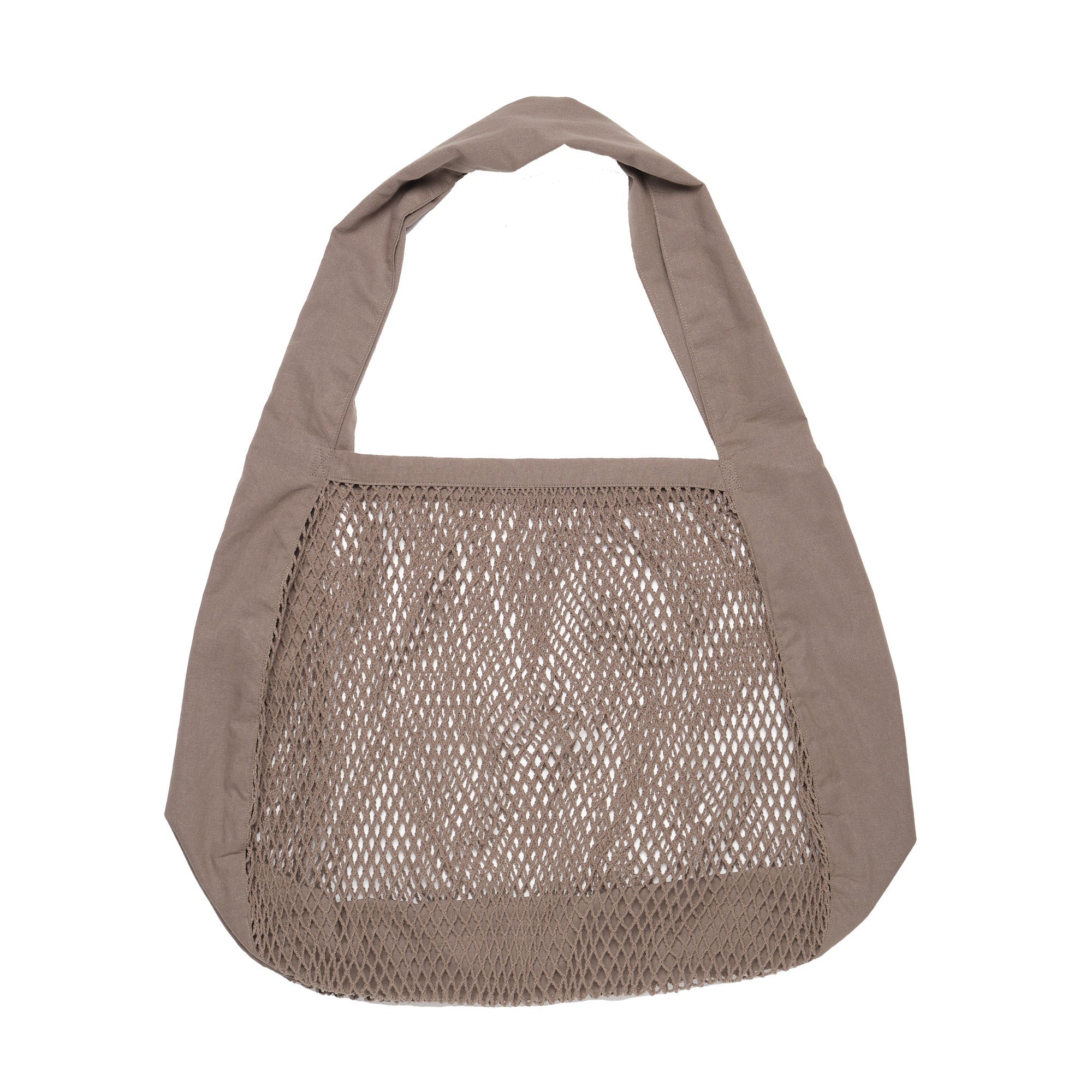 The Organic Company Net shoulder bag Net Fabric (10's x 10's) 225 Clay