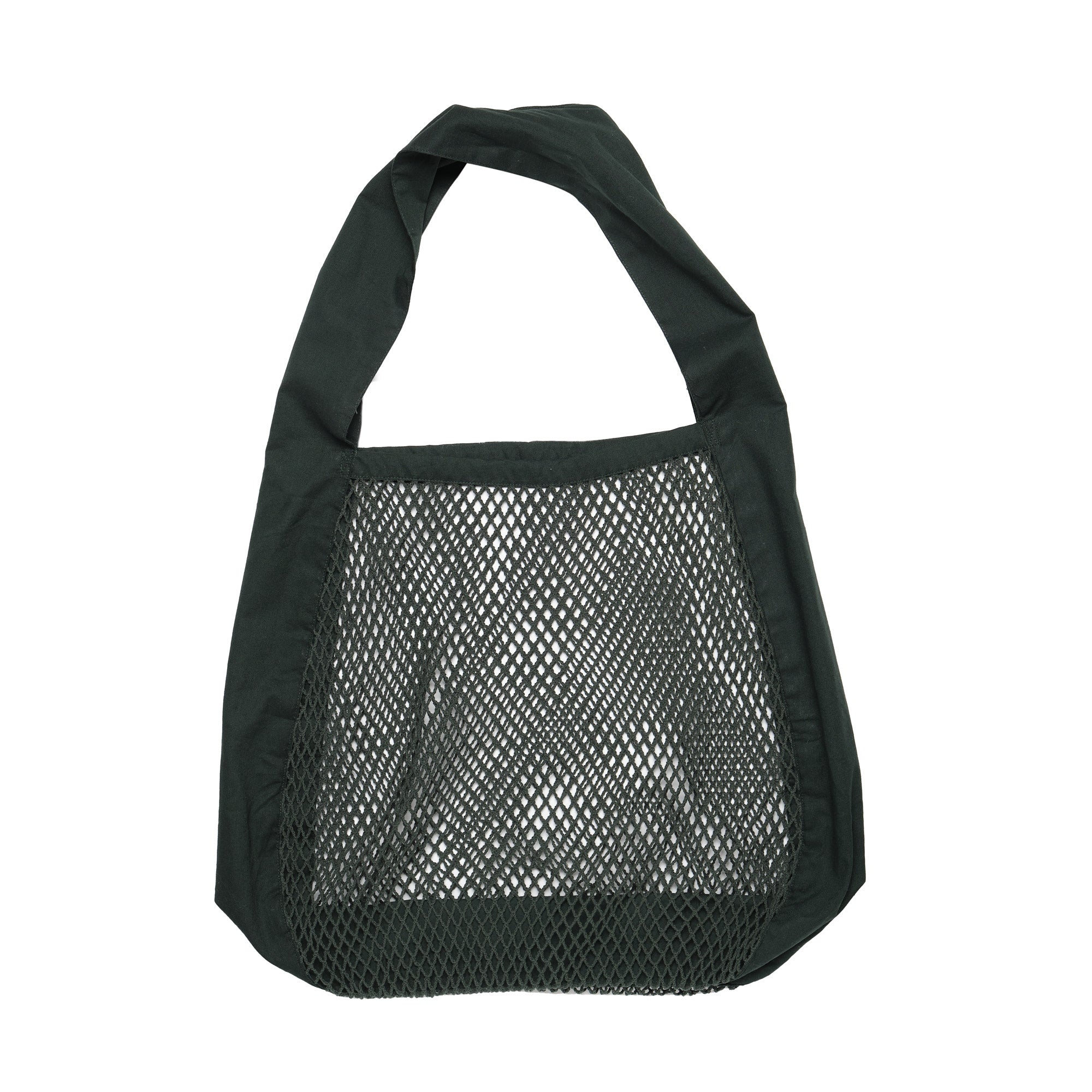 The Organic Company Net shoulder bag Net Fabric (10's x 10's) 400 Dark green