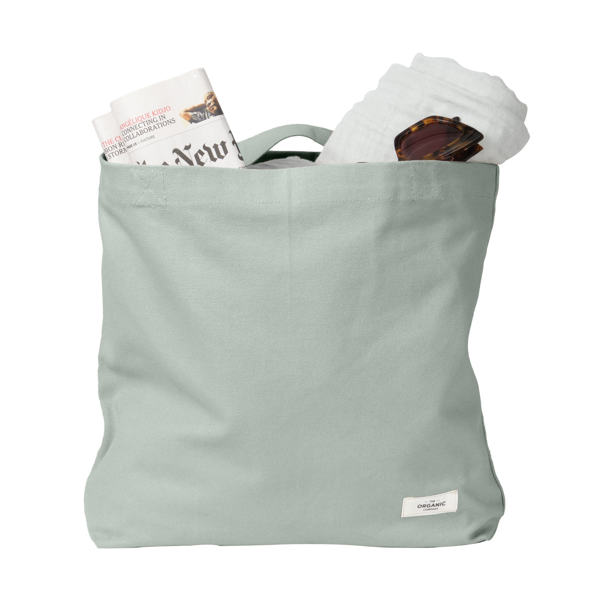 The Organic Company My Organic Bag Heavy canvas 410 Dusty Mint
