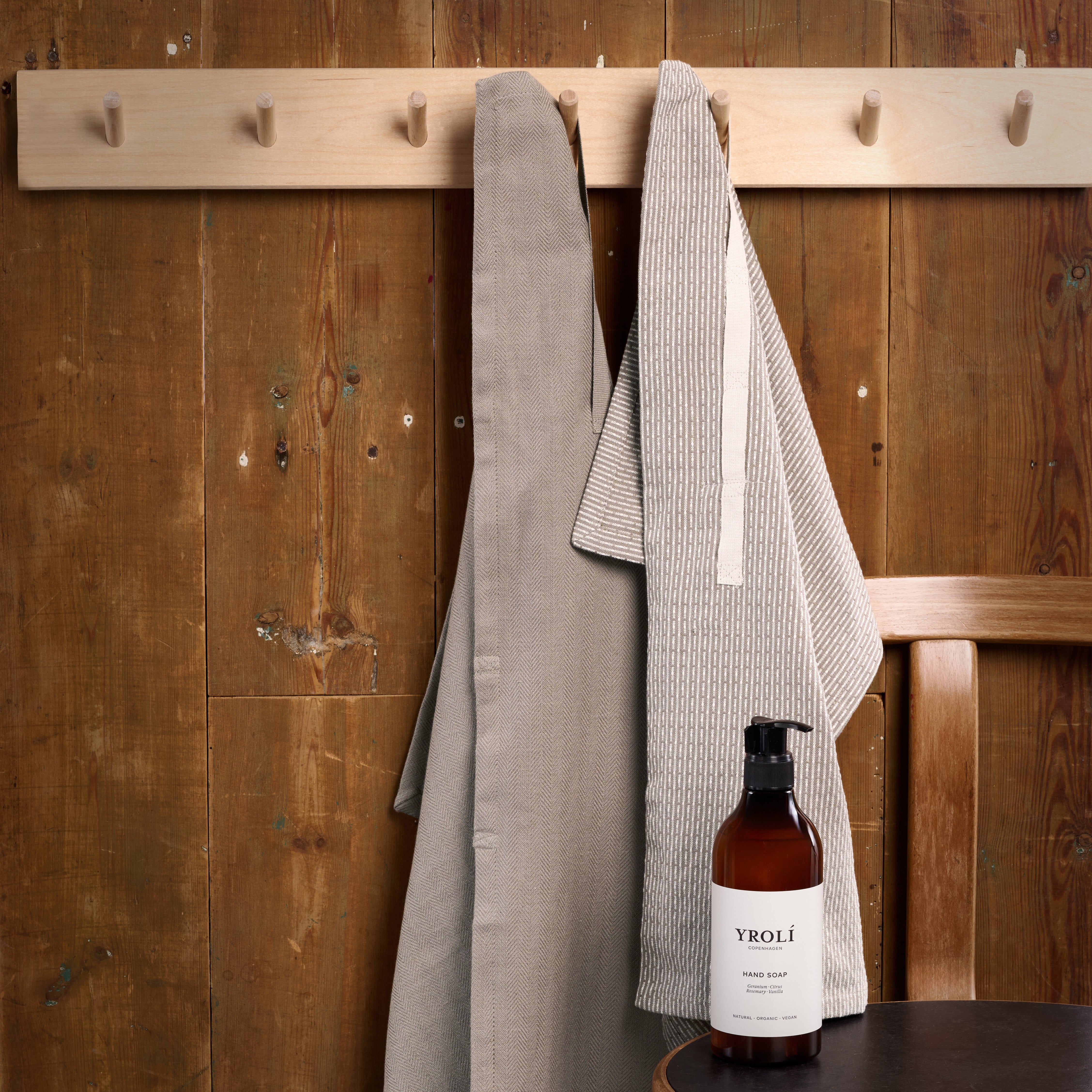 Køkken sæt med visketykker og håndsæbe (3 produkter)