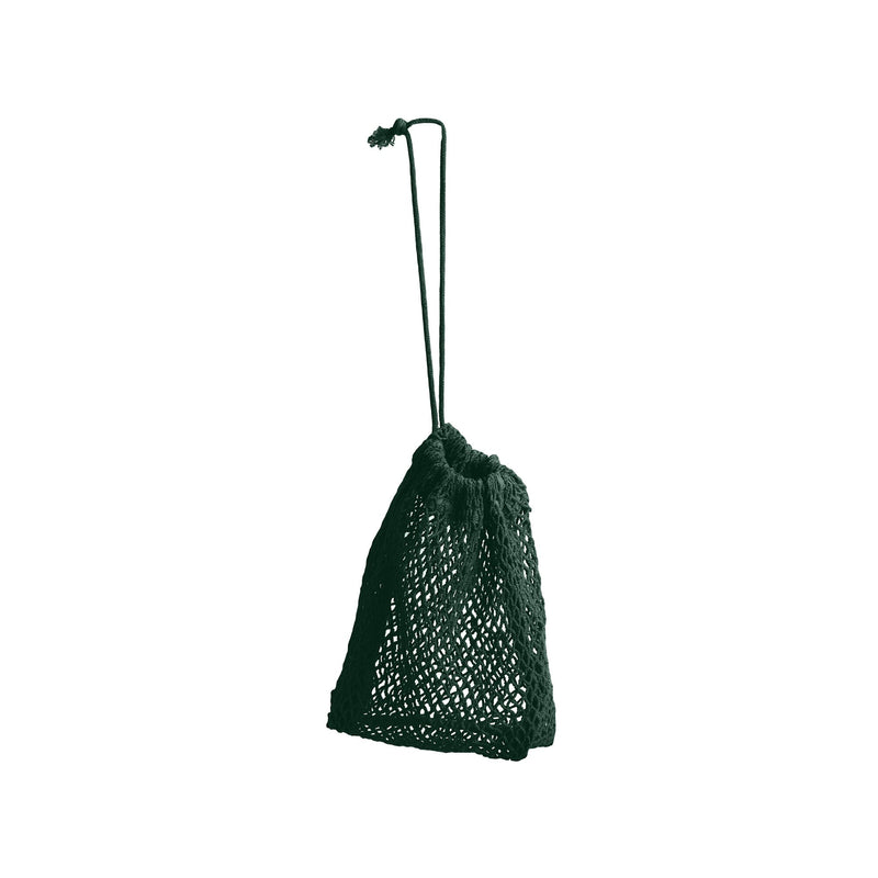 The Organic Company Net Bag Medium Net Fabric (10's x 10's) 400 Dark green
