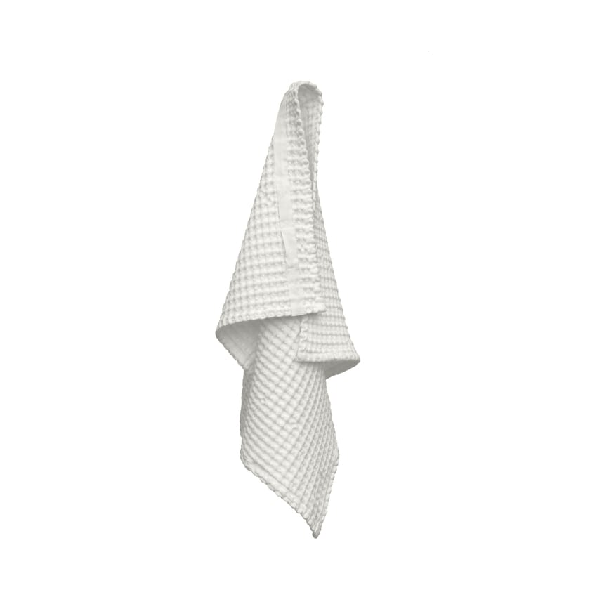 Big Waffle Hand Towel (K) - 200 Natural white