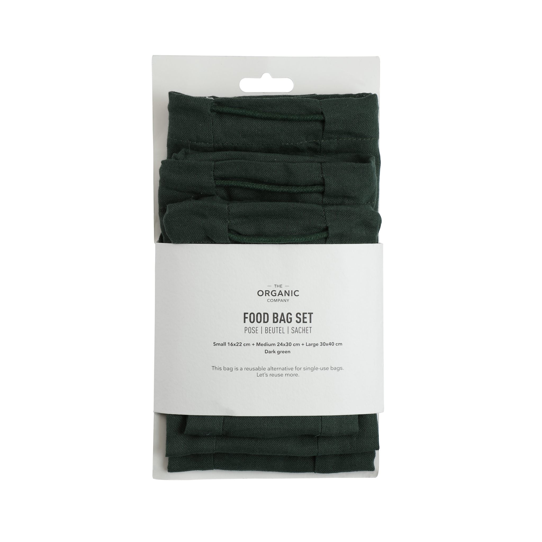 Food bag Set - 400 Dark green