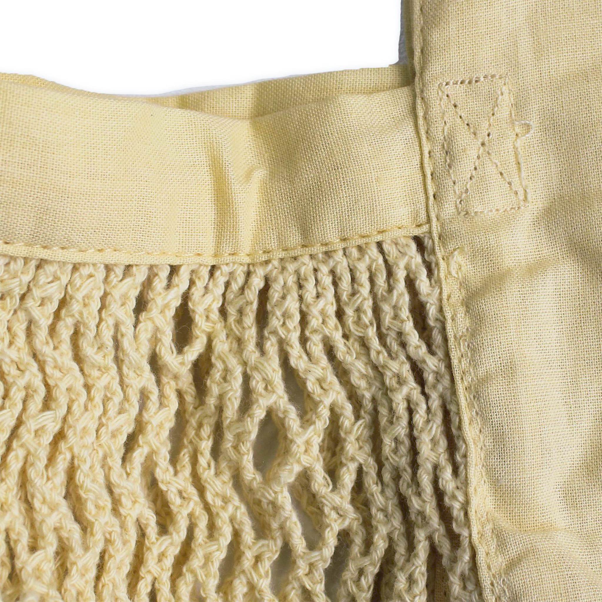 Net shoulder bag - 218 Pale honey