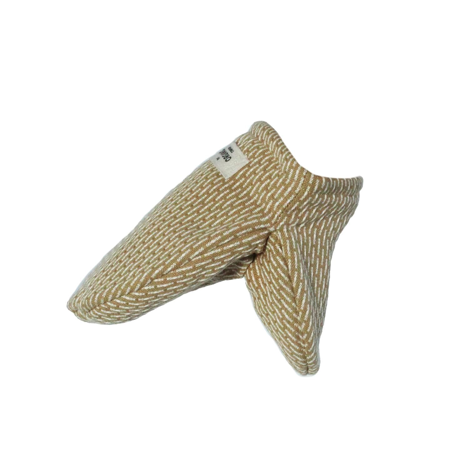 Lille ovnhandske (2 stk) - Khaki / Lys Beige