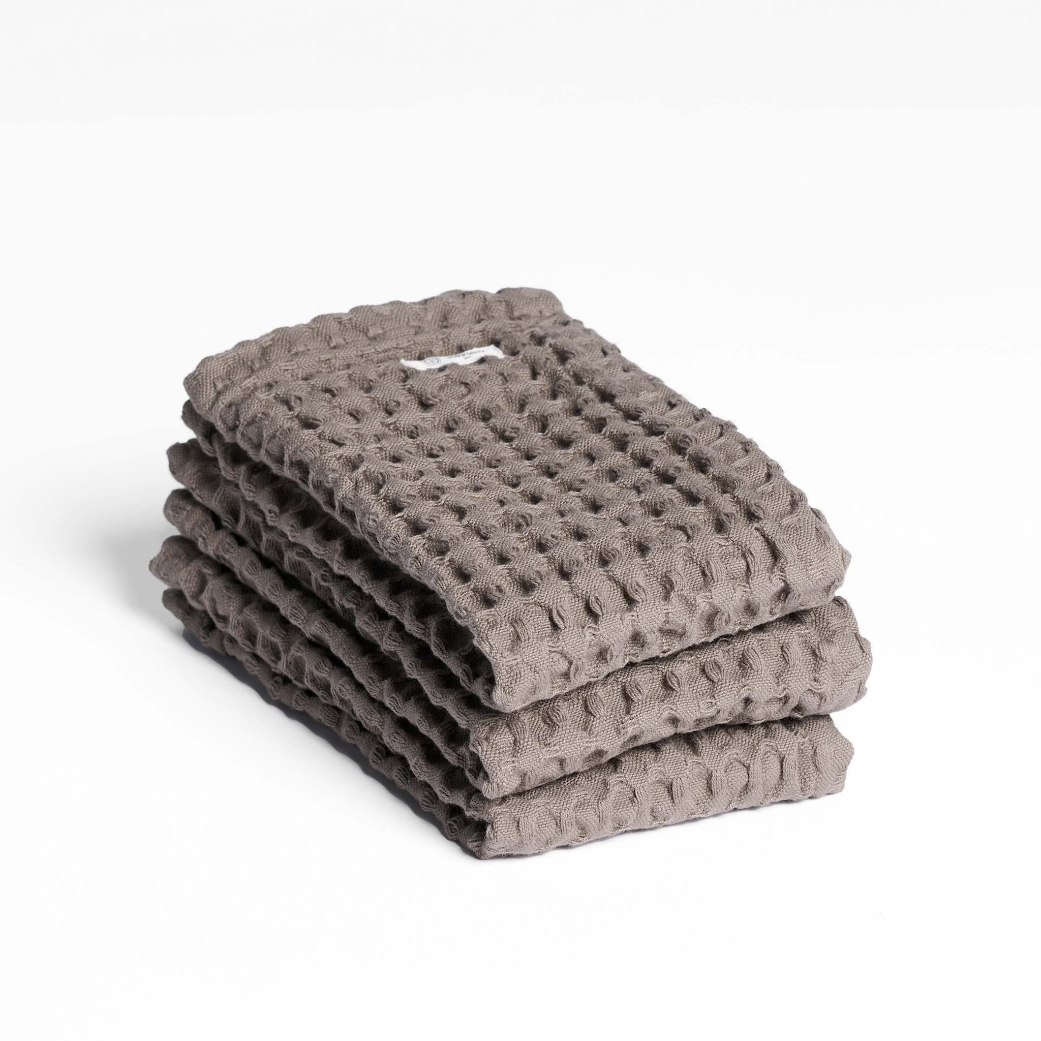 Big Waffle Wash Cloth (pack of 3 pcs) - 225 Clay