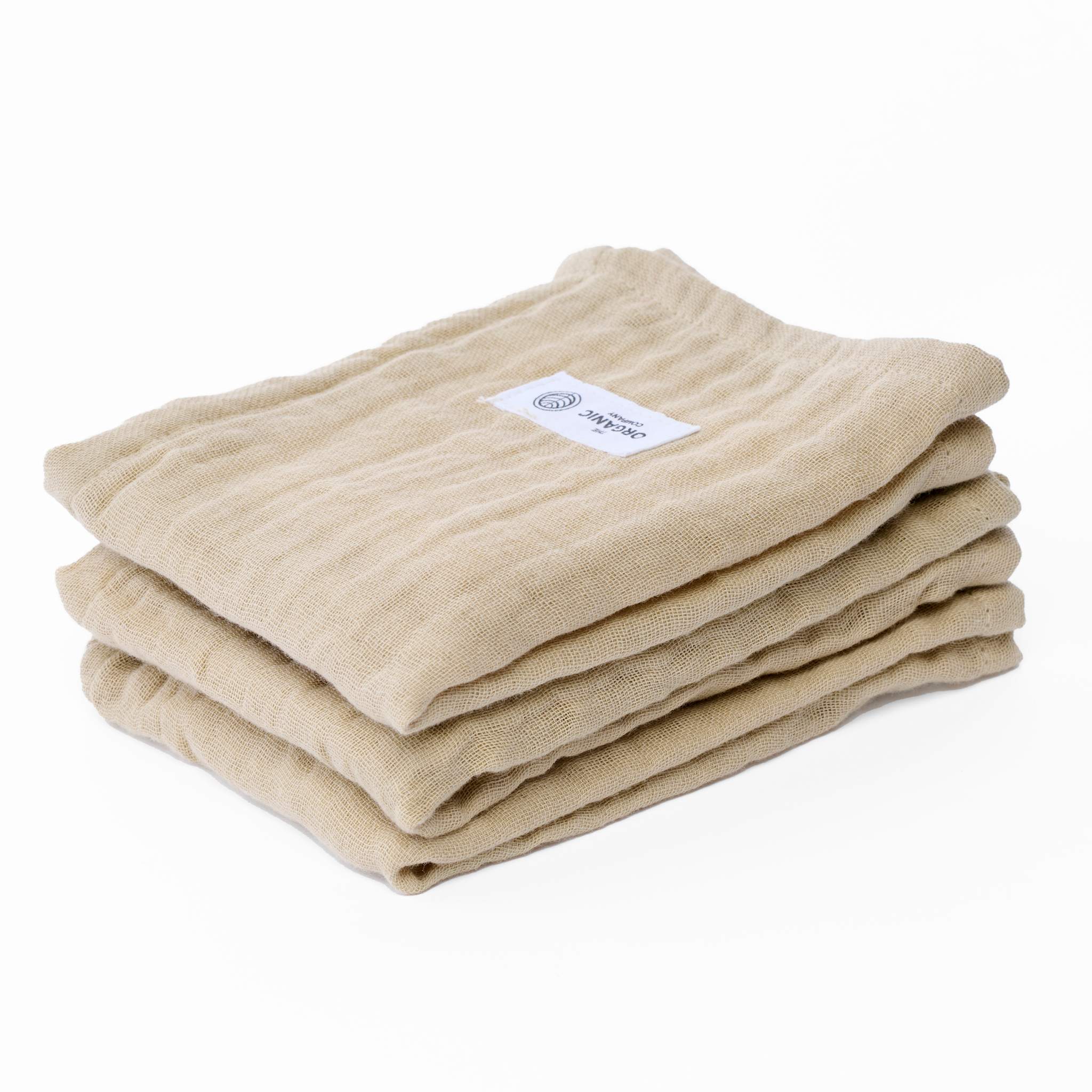 FINE Wash Cloth (pack of 3 pcs) - 218 Pale honey