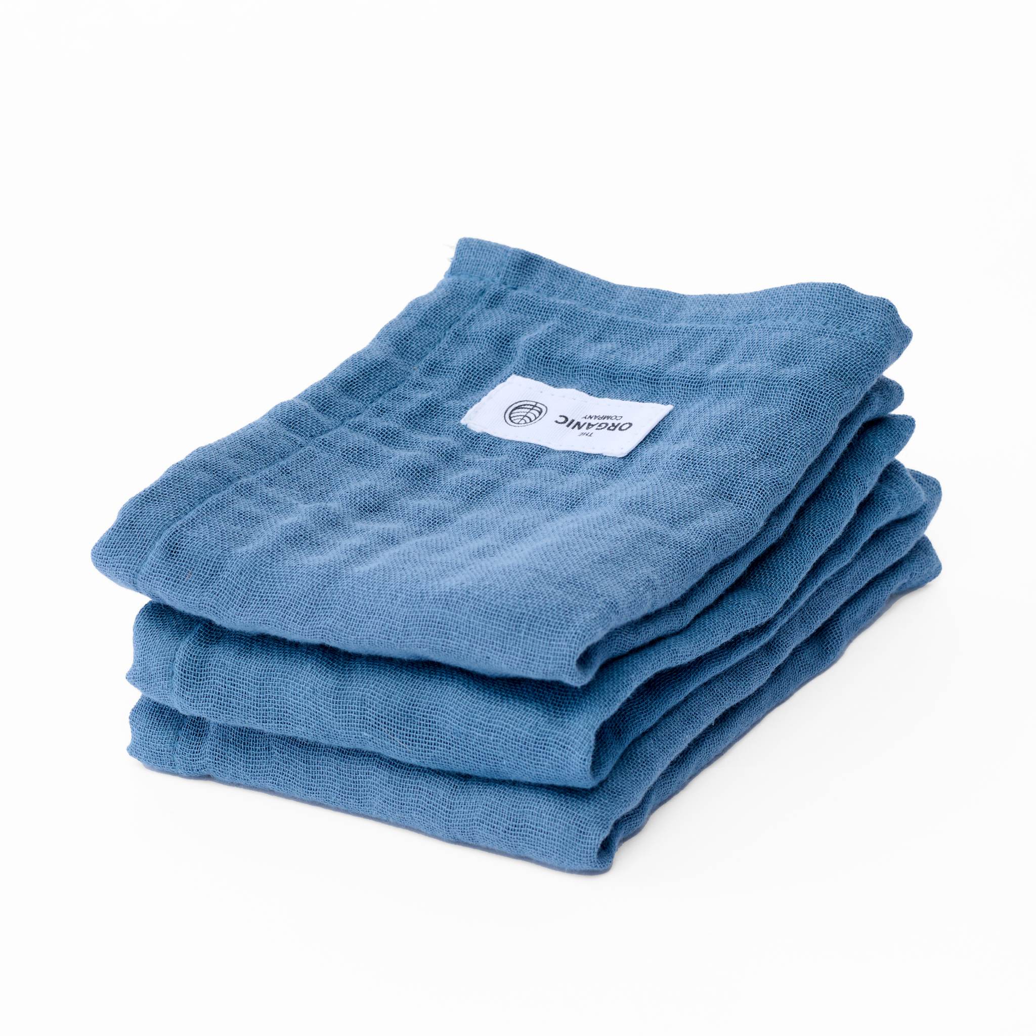 FINE Wash Cloth (pack of 3 pcs) - 510 Grey blue