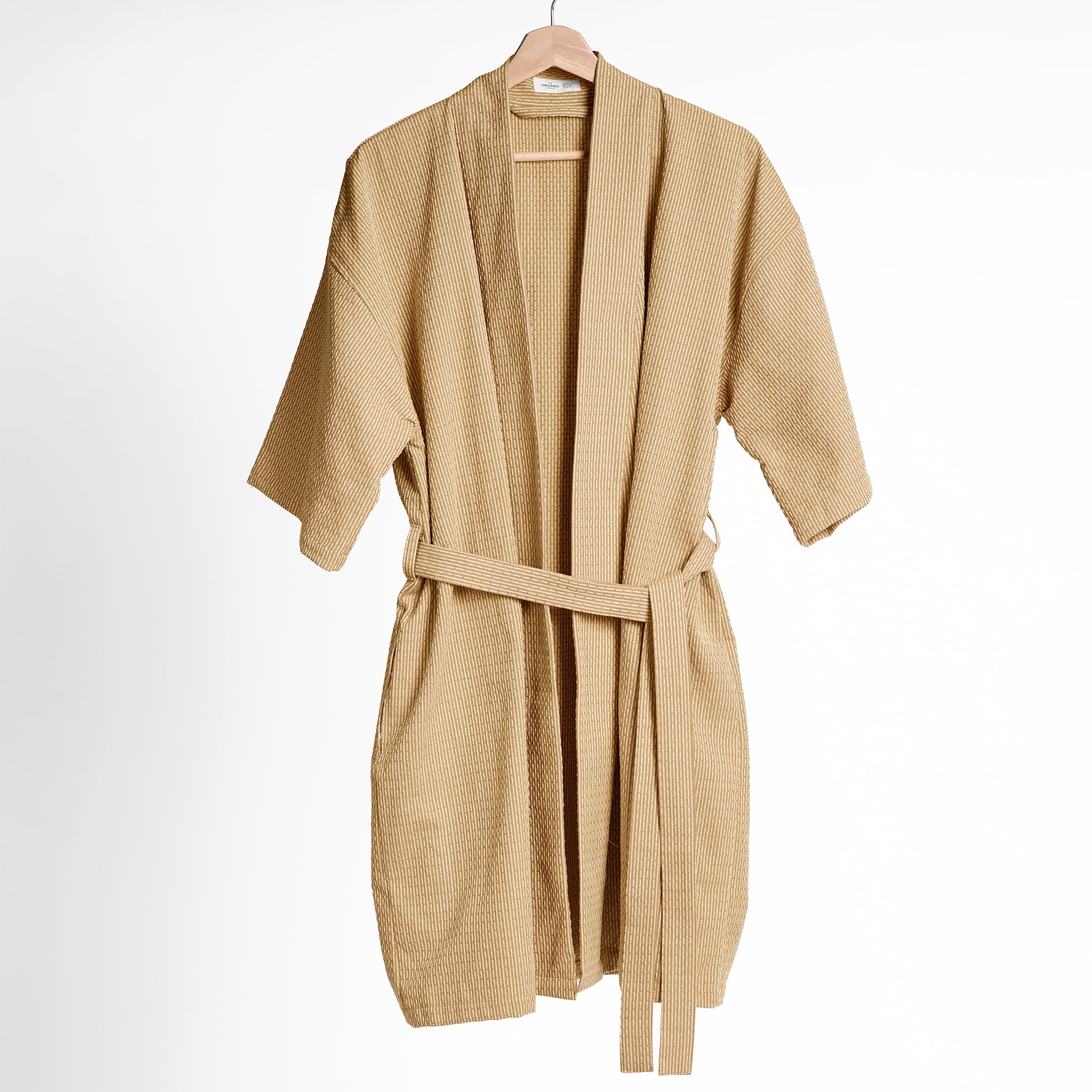 Wellness Bathrobe - 216 Khaki stone
