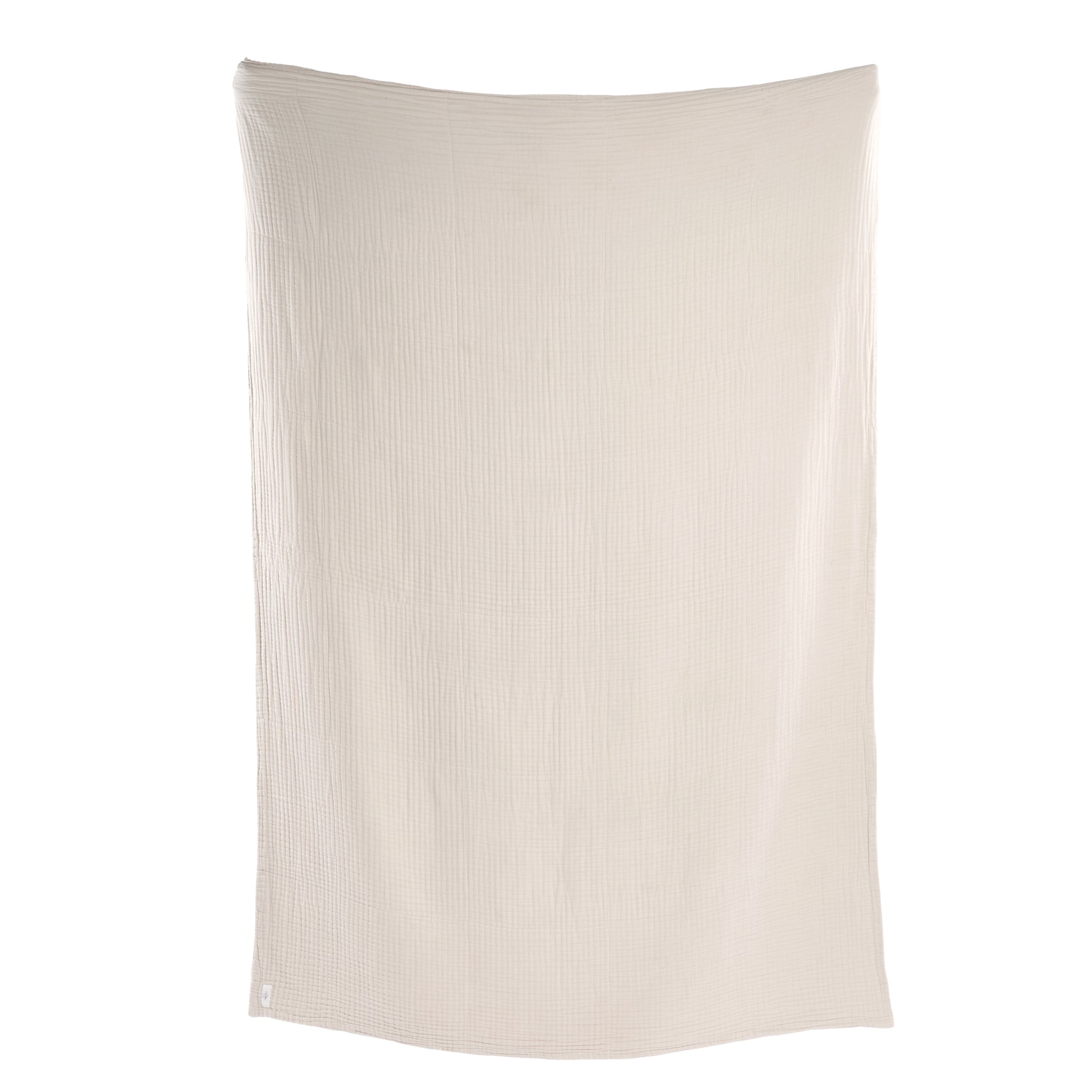 6-lags tæppe - Lys Beige