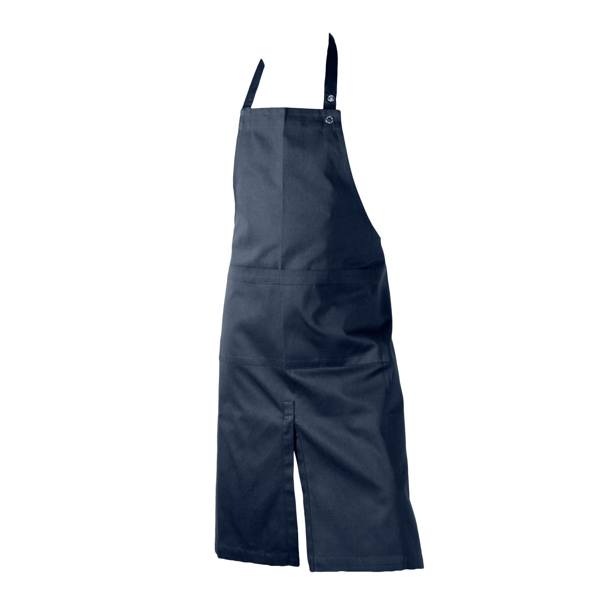 The Organic Company Apron with Pocket Twill 500 Dark blue