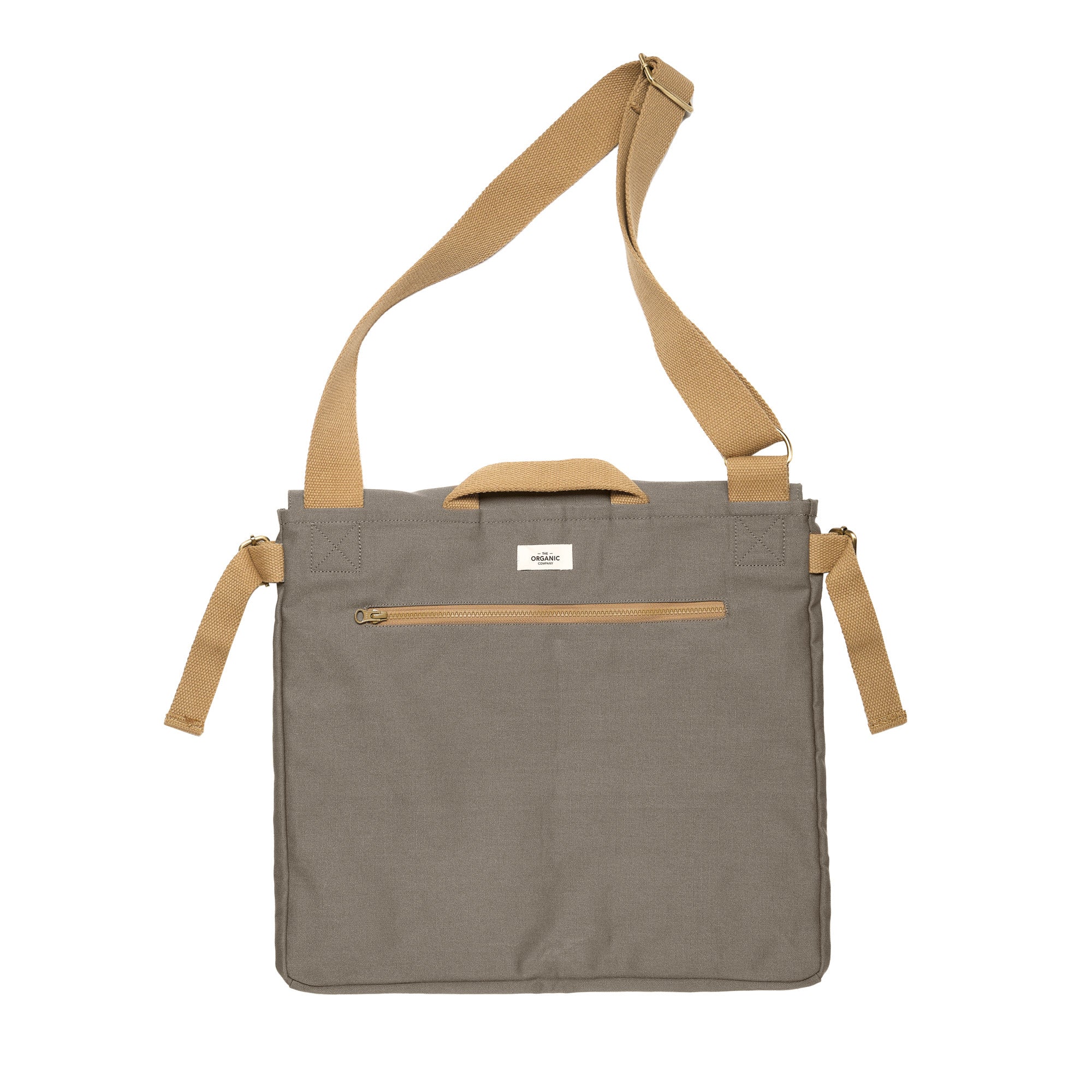 The Organic Company Big Shoulder Bag Heavy canvas 227 Murakami - clay