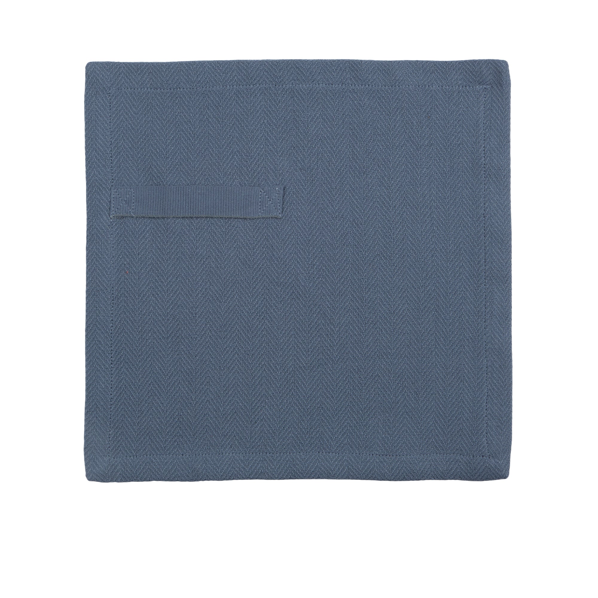 The Organic Company Everyday Napkin Herringbone 510 Grey blue