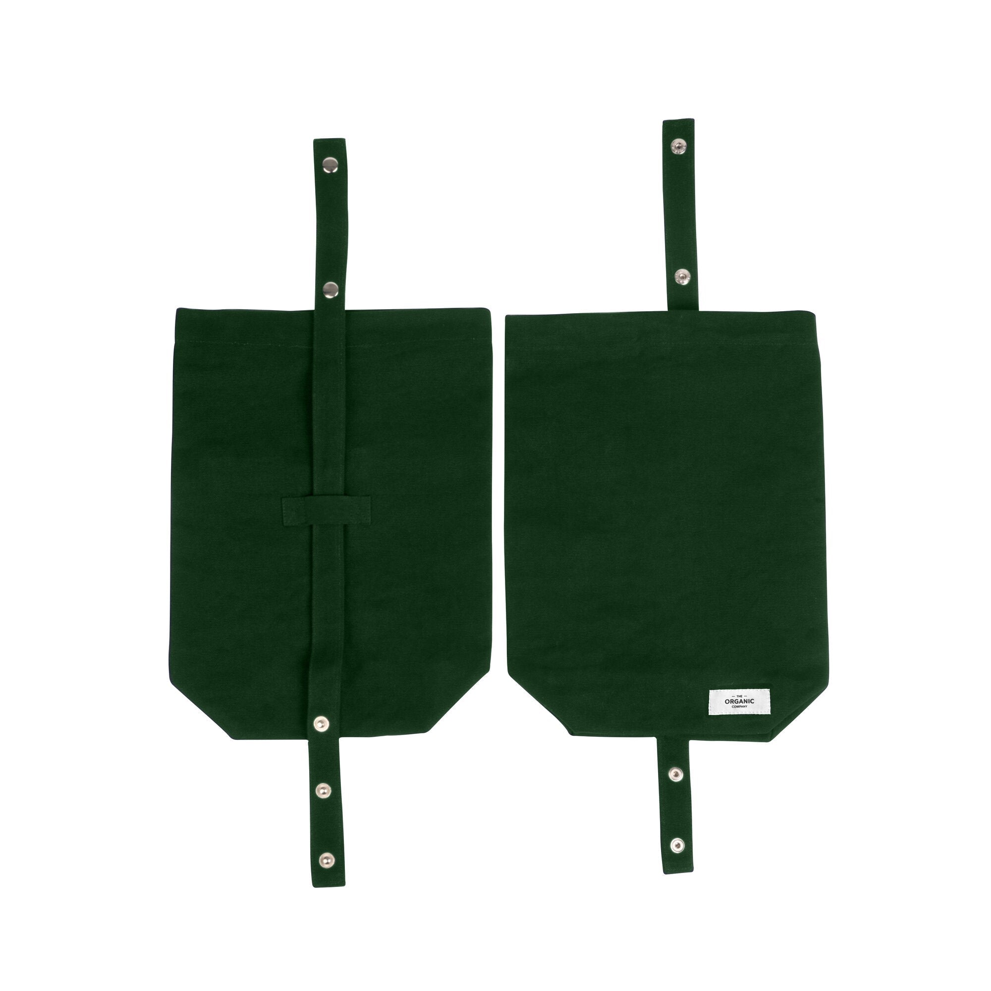 The Organic Company Lunch Bag Heavy canvas 400 Dark green