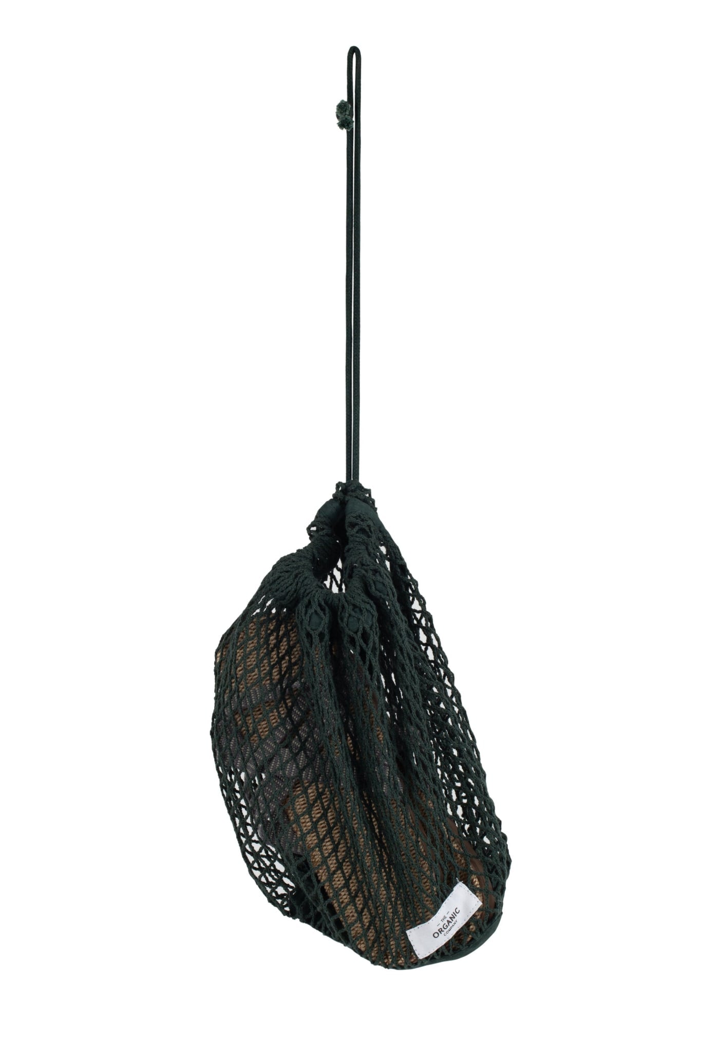 The Organic Company Net Bag Medium Net Fabric (10's x 10's) 400 Dark green