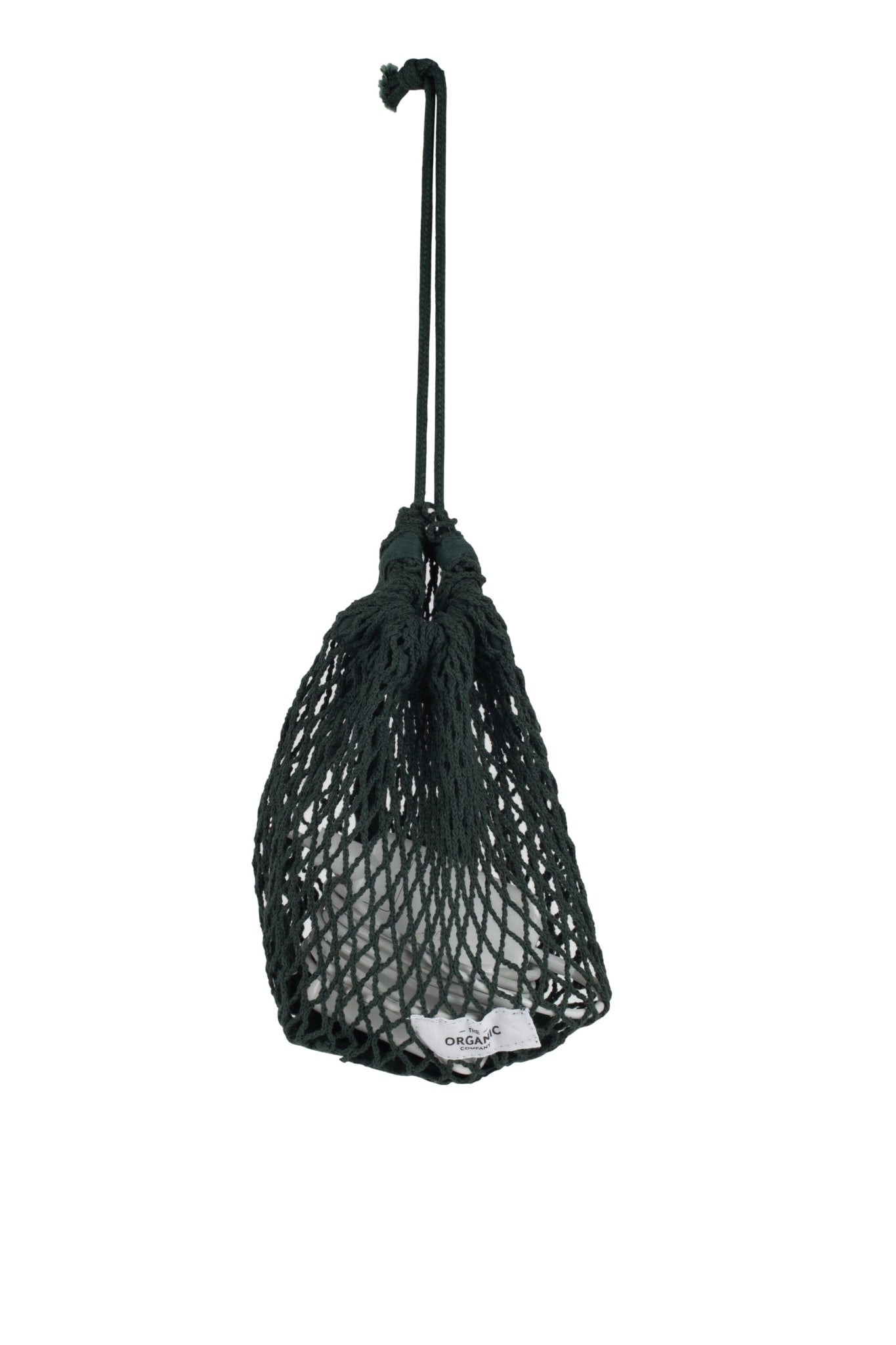 The Organic Company Net Bag Small Net Fabric (10's x 10's) 400 Dark green