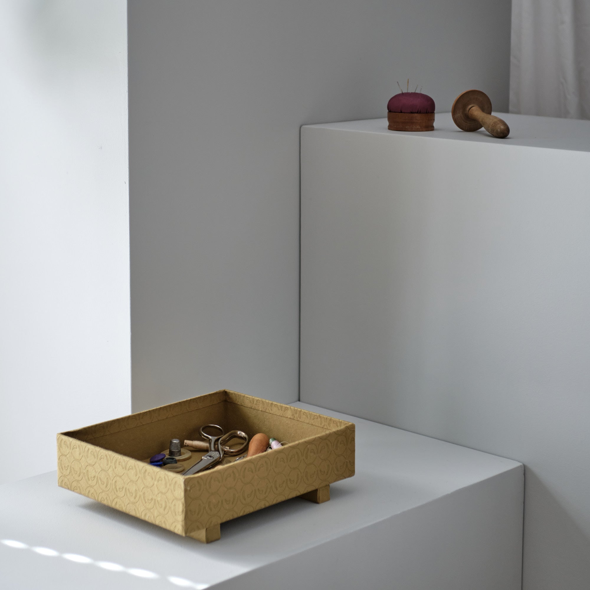 The Organic Company Tray box set (Totoru) Recycled paper and recycled cotton 992 Floral selection