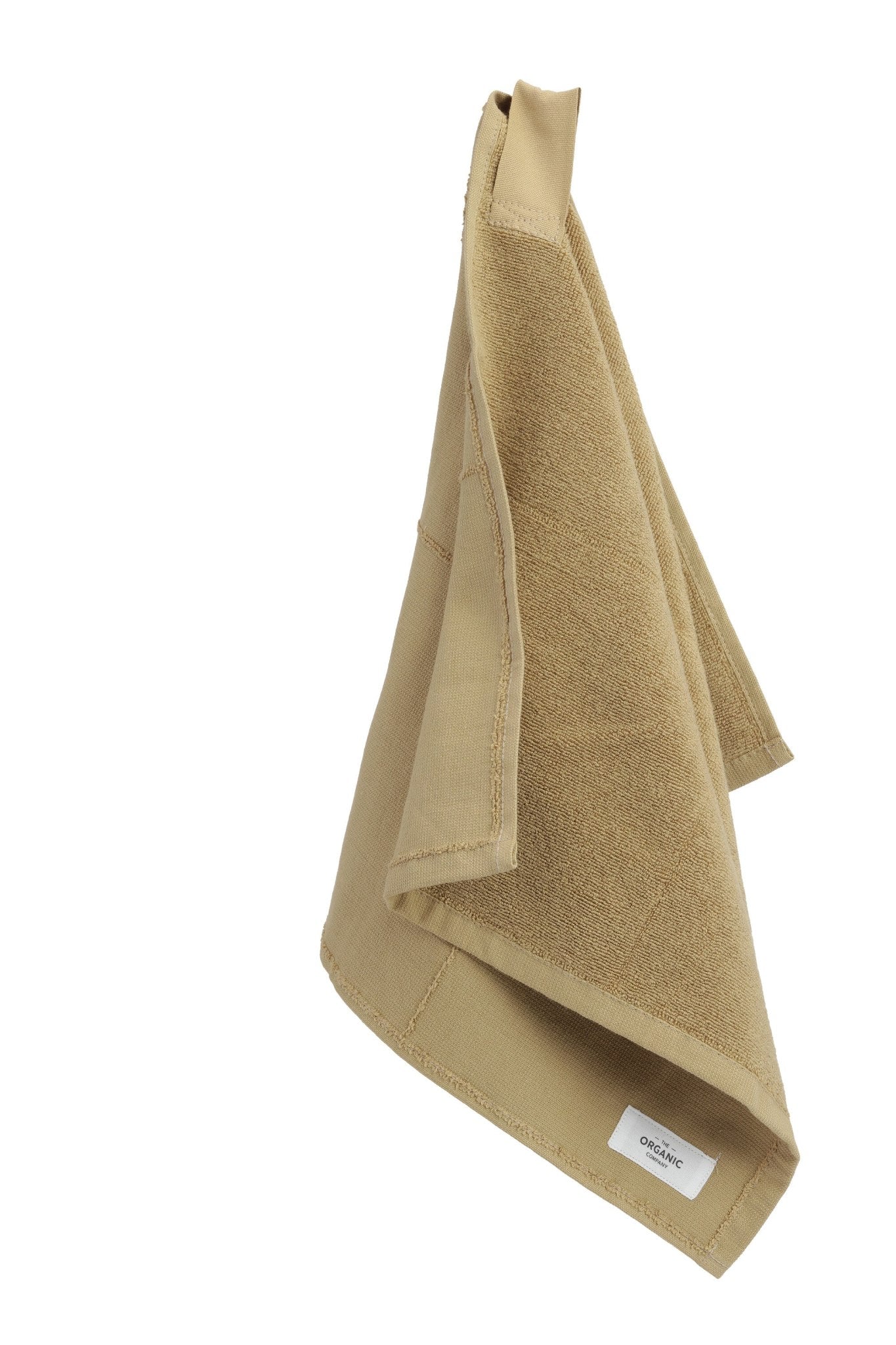 The Organic Company CALM Hand Towel TerryPlain 215 Khaki