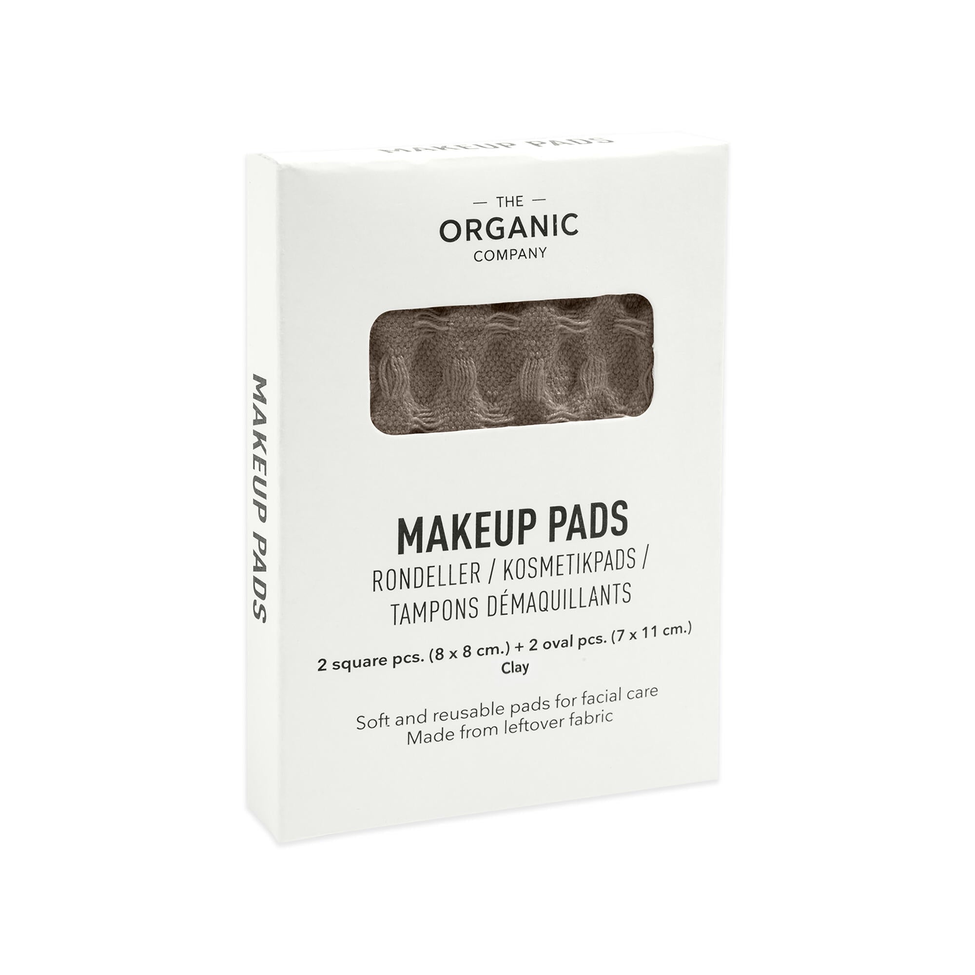 The Organic Company Big Waffle Makeup Pads Big Waffle 225 Clay