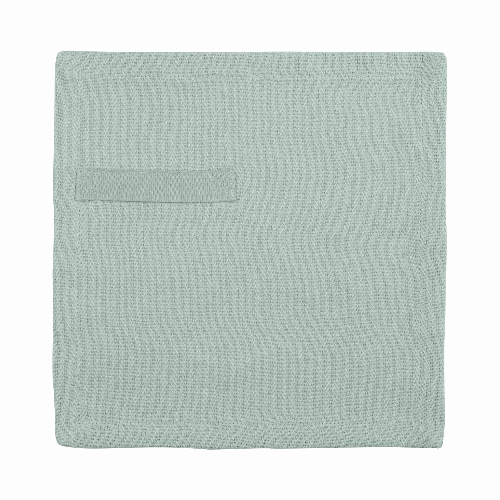 The Organic Company Everyday Napkin Herringbone 410 Dusty Mint