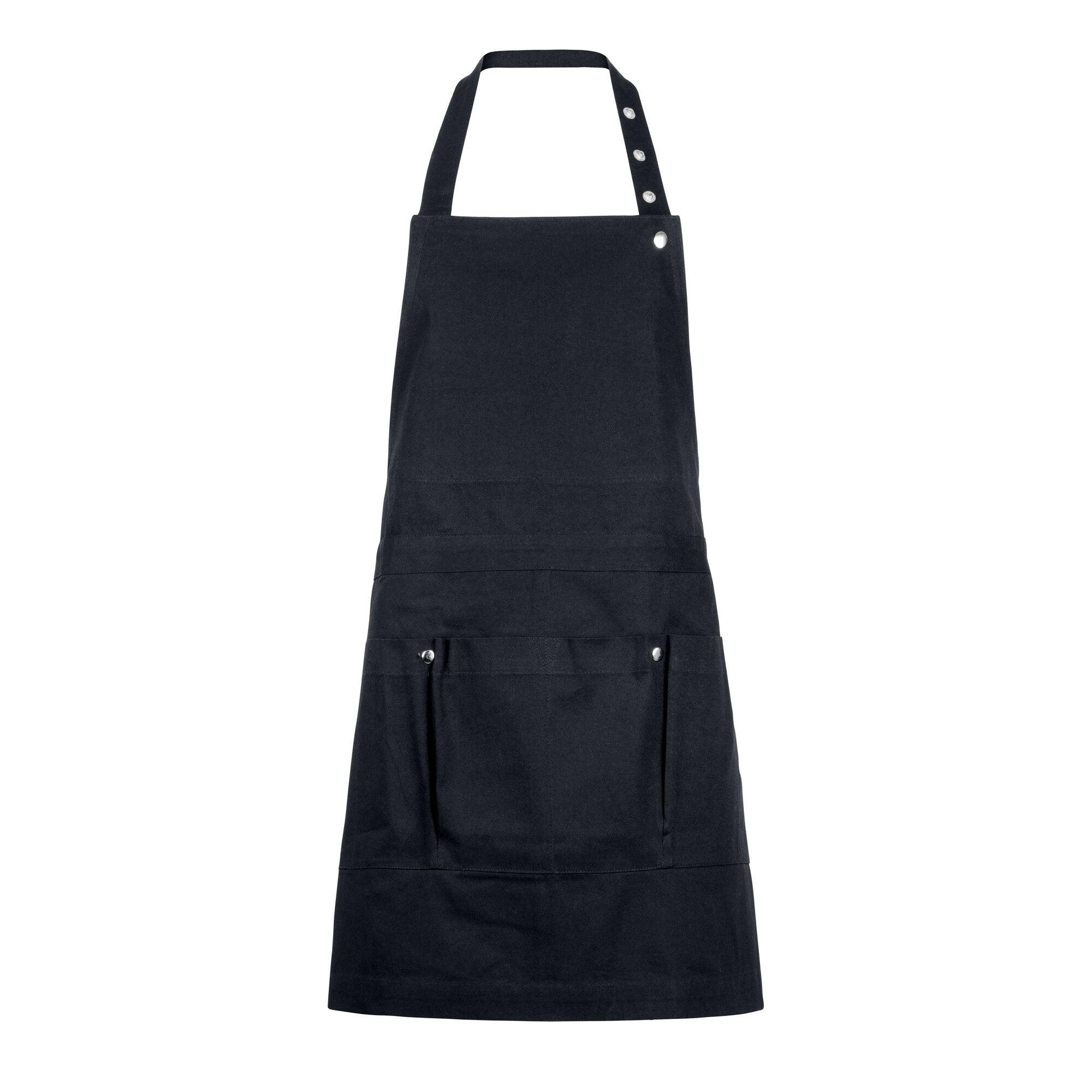 The Organic Company Creative and Garden Apron Canvas 100 Black