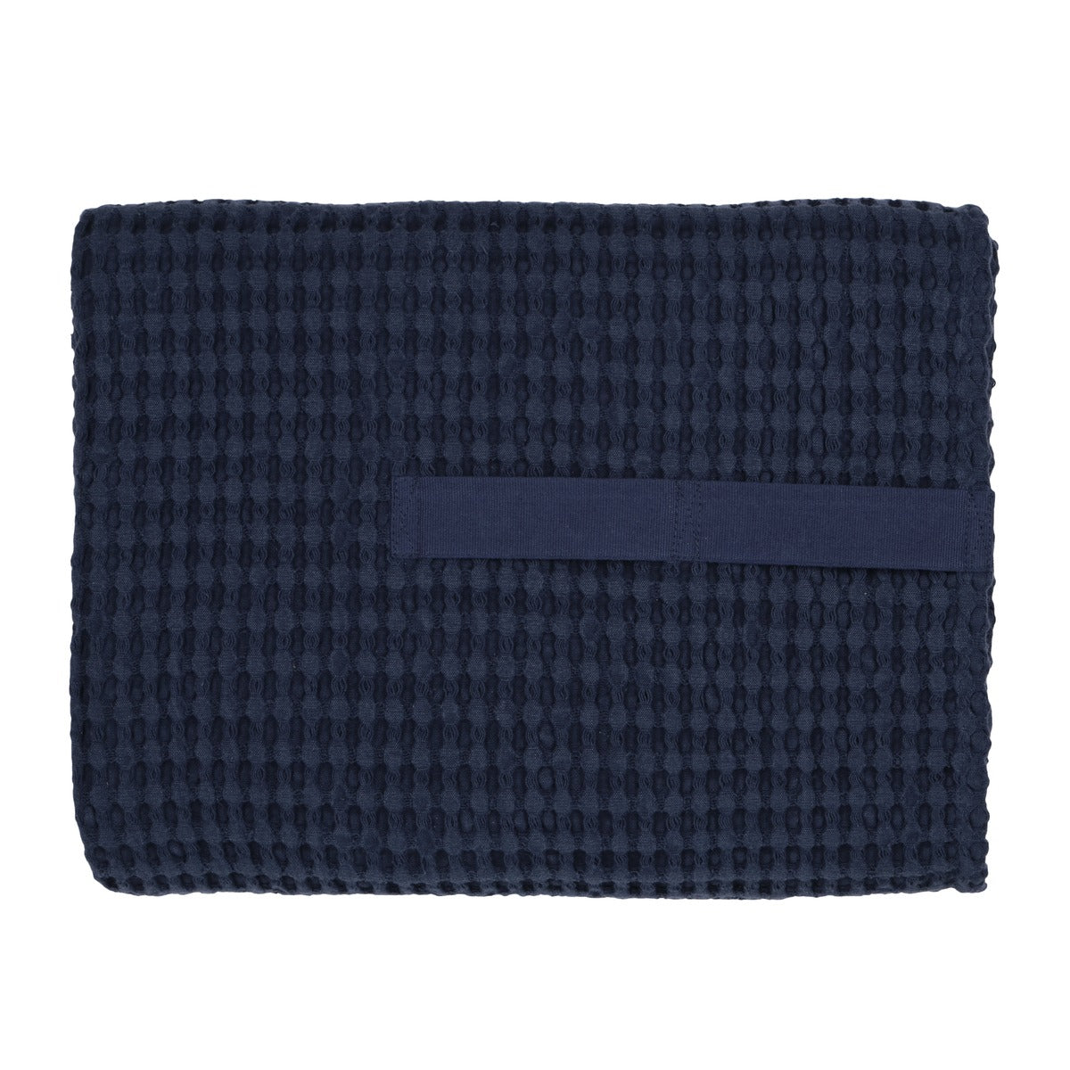 Big Waffle Towel and Blanket - 500 Dark blue