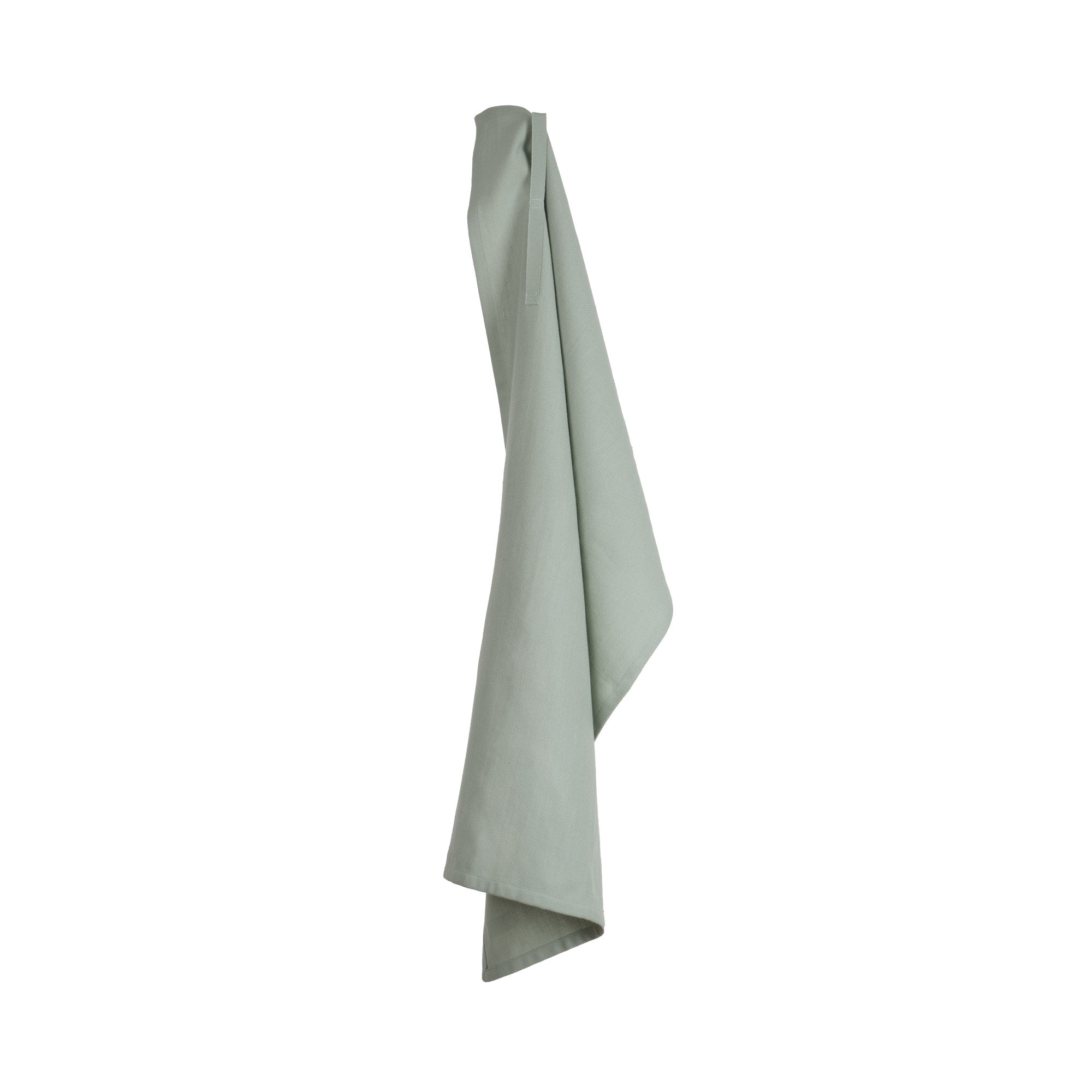 The Organic Company Kitchen Towel Herringbone 410 Dusty Mint