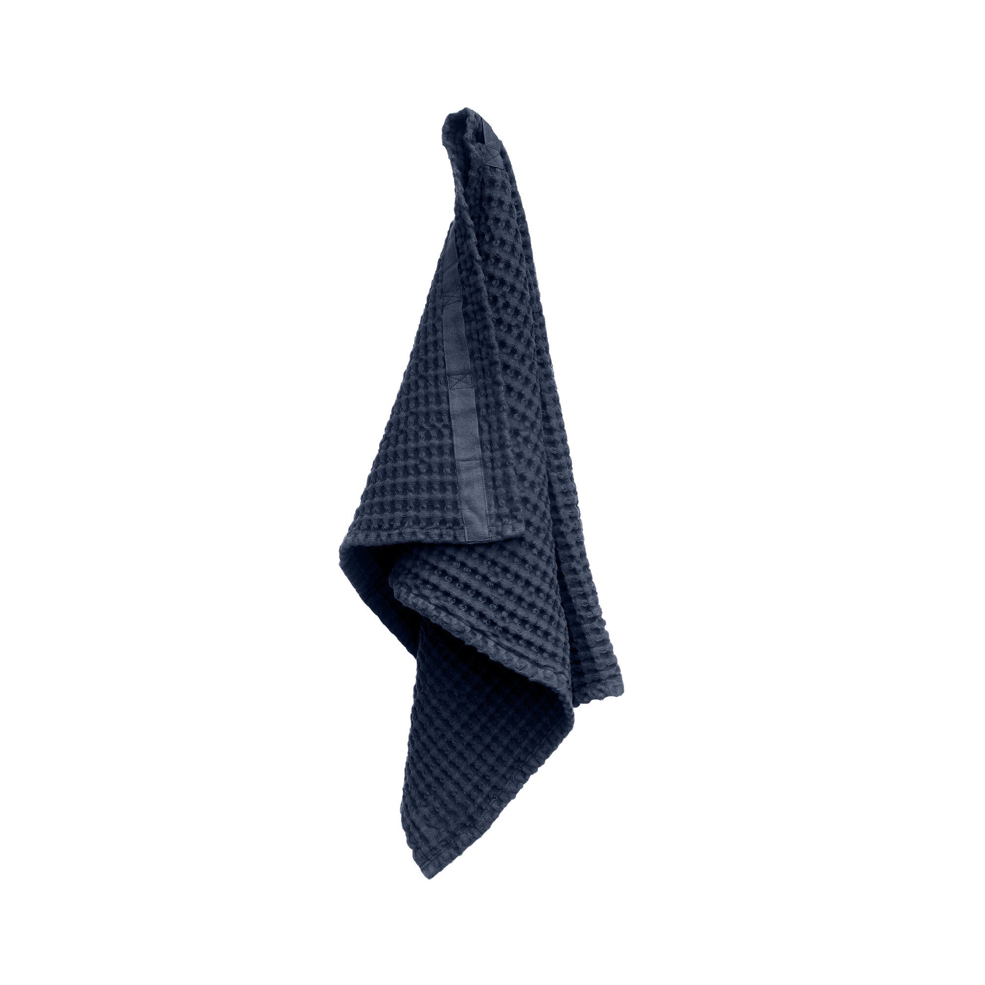 The Organic Company Big Waffle Hand Towel - 50 x 75 cm Big Waffle 500 Dark blue