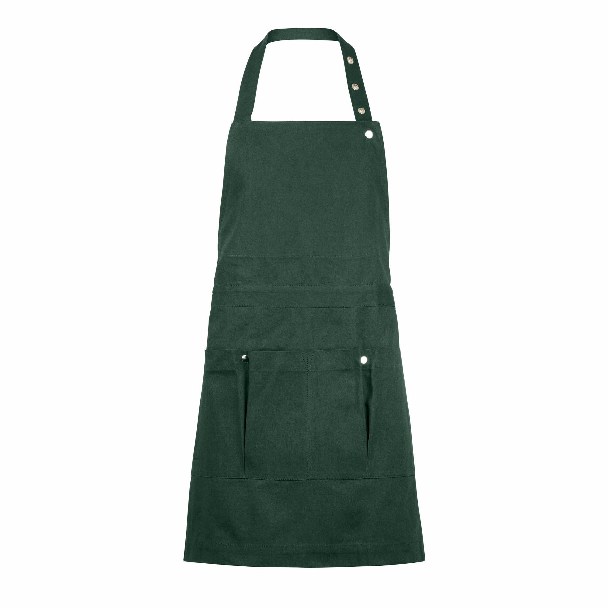 The Organic Company Creative and Garden Apron Canvas 400 Dark green