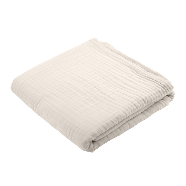 The Organic Company 6-Layer Soft Blanket Gauze 202 Stone