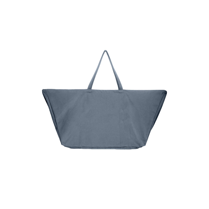 The Organic Company Big Long Bag Heavy canvas 510 Grey blue