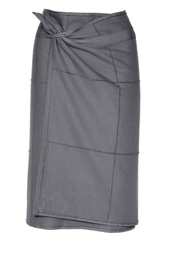 The Organic Company CALM Towel to Wrap TerryPlain 110 Dark grey