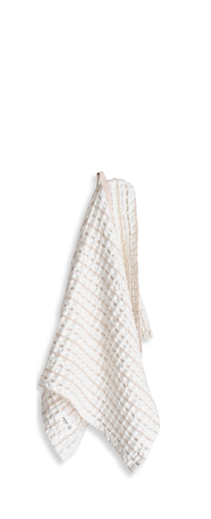 Vaffel lille håndklæde - 205 Natural white stone