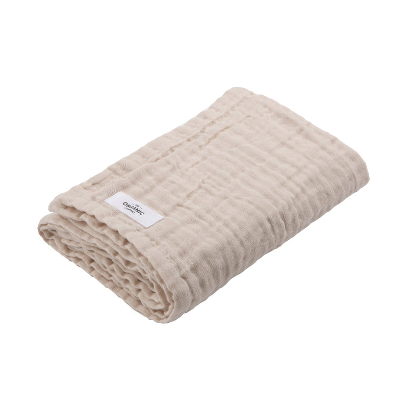The Organic Company FINE Hand Towel Gauze 202 Stone