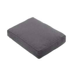The Organic Company Relax and meditation cushion Heavy canvas 110 Dark grey